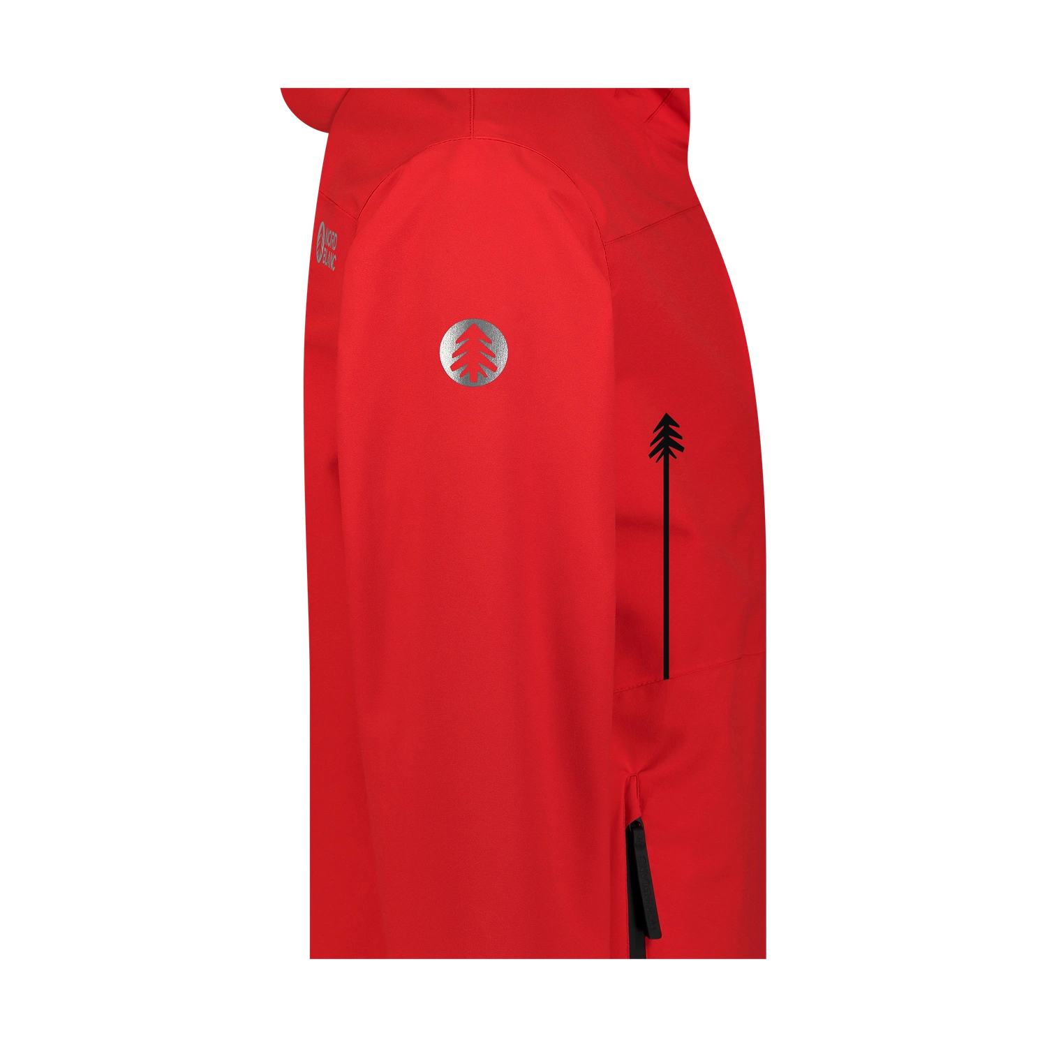 Waterproof outdoor jacket men's - RIGID red-8