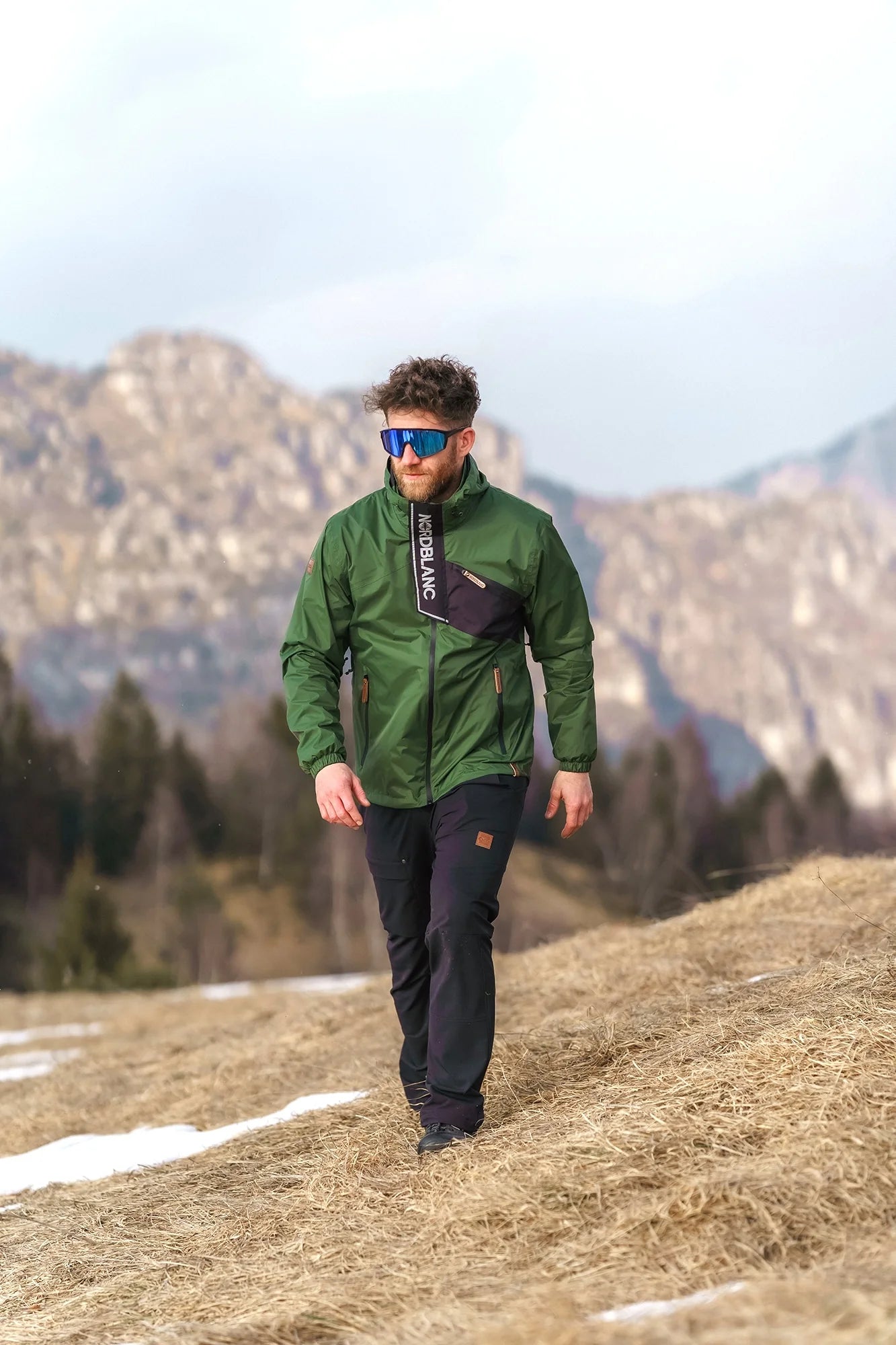 Waterproof jacket men's - COARSE green-2