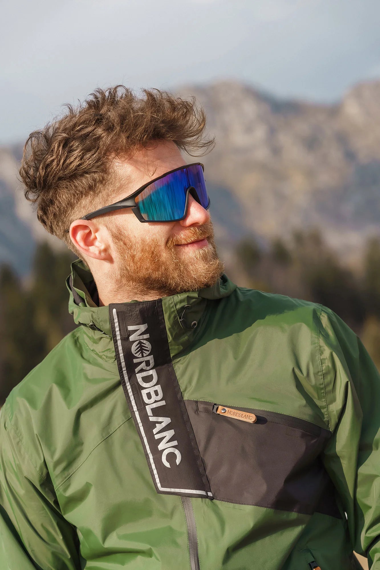 Waterproof jacket men's - COARSE green-7