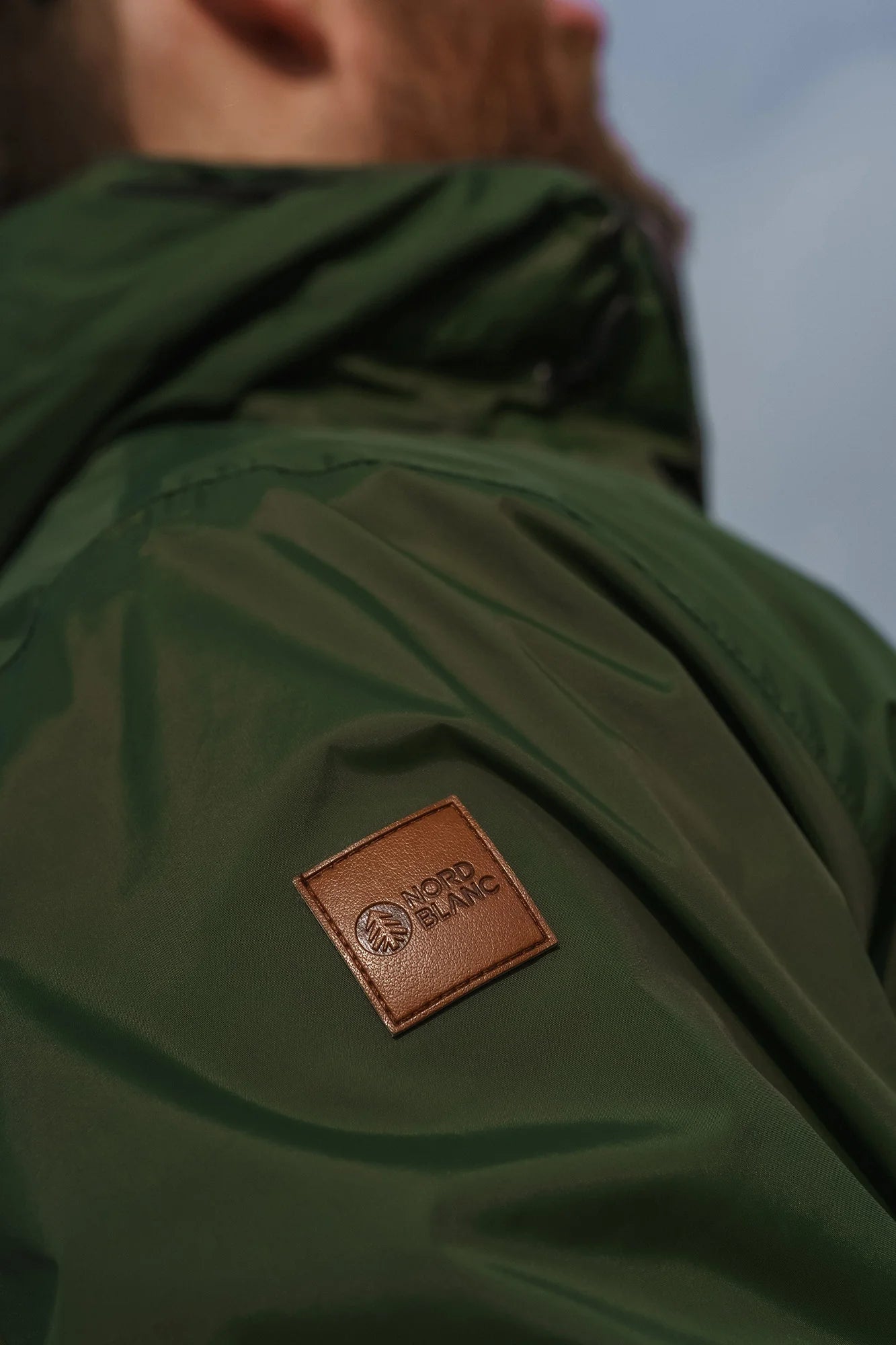 Waterproof jacket men's - COARSE green-11