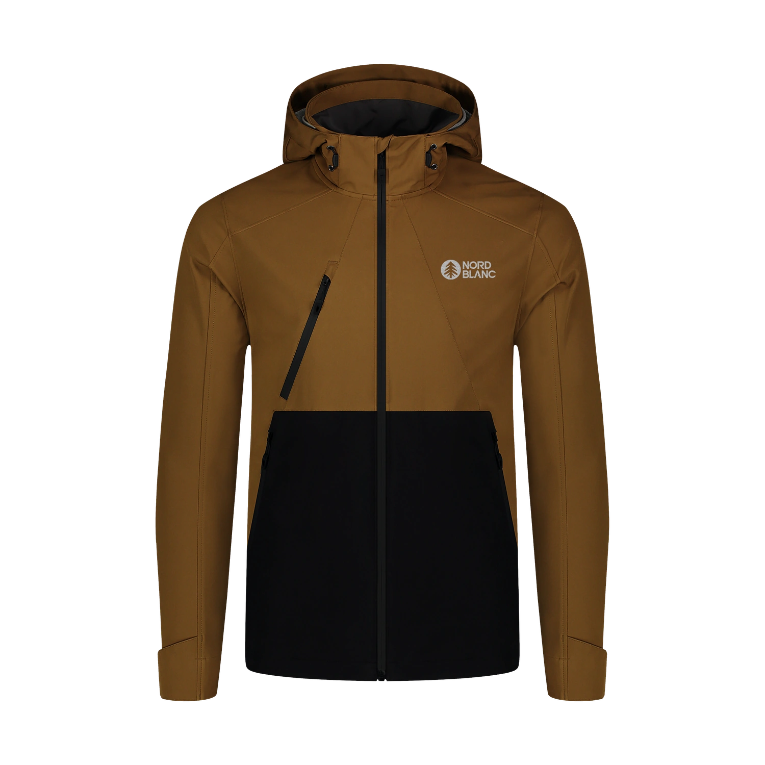 Wasserdichte Leichte- Softshelljacke Herren - OVERLOOK braun
