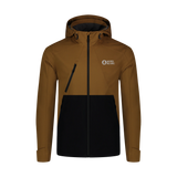 Vodootporna lagana softshell jakna muška - OVERLOOK smeđa