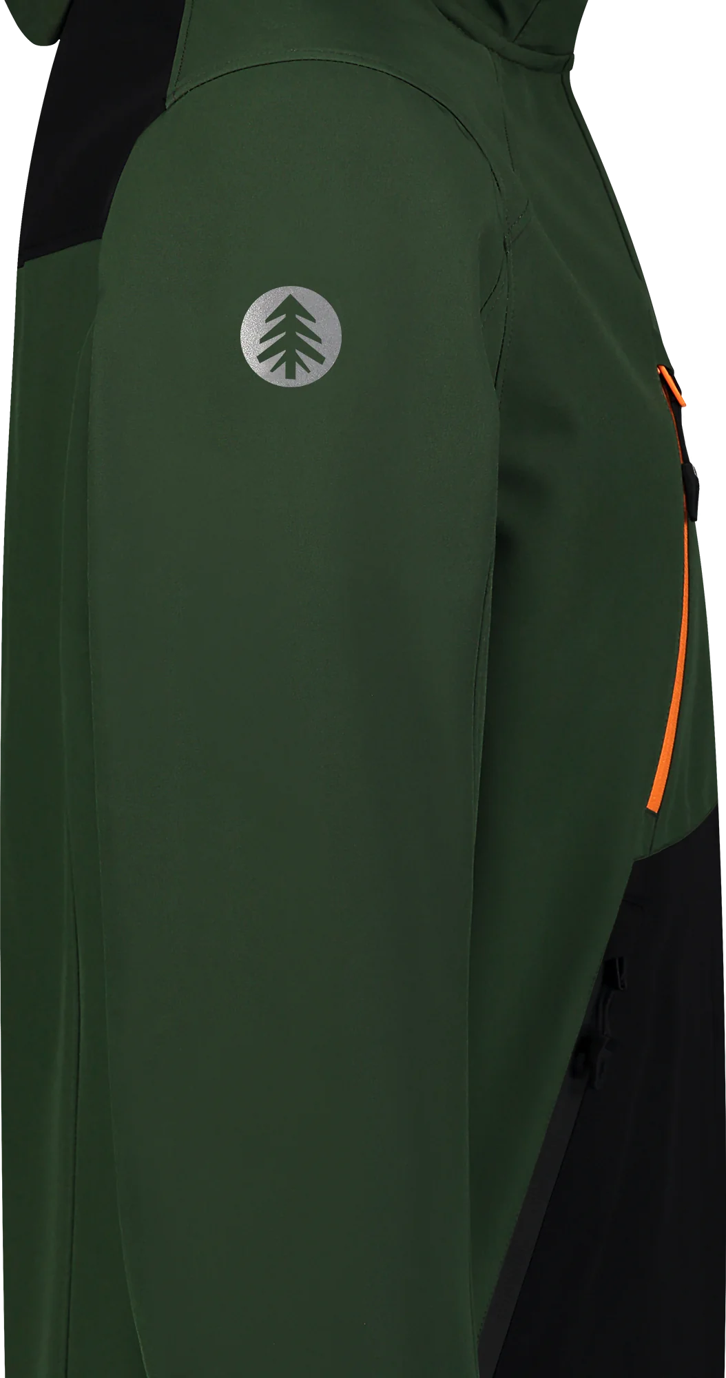 Vodootporna lagana softshell jakna muška - OVERLOOK zelena-10