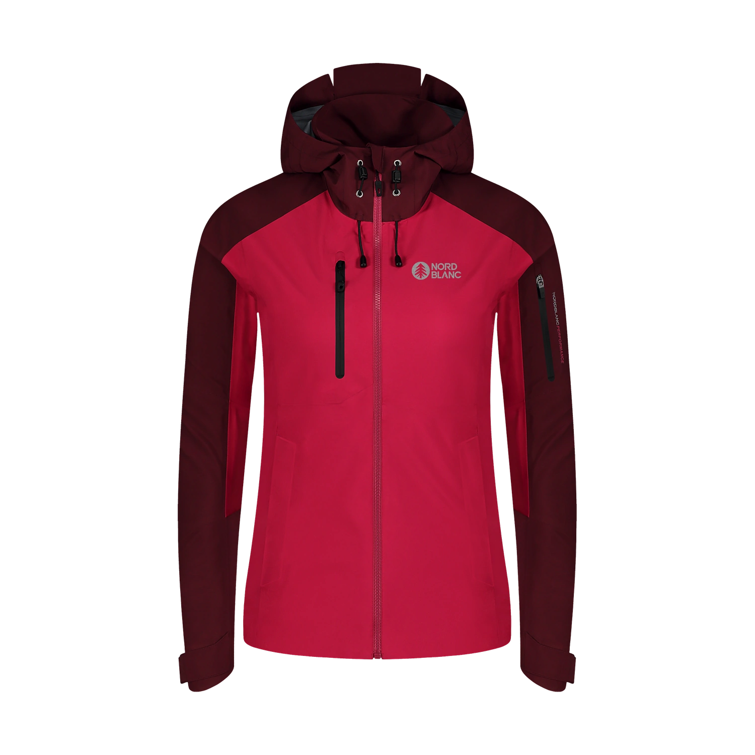 Wasserdichte 3LL Outdoor- Jacke Damen - HEYDAY rot