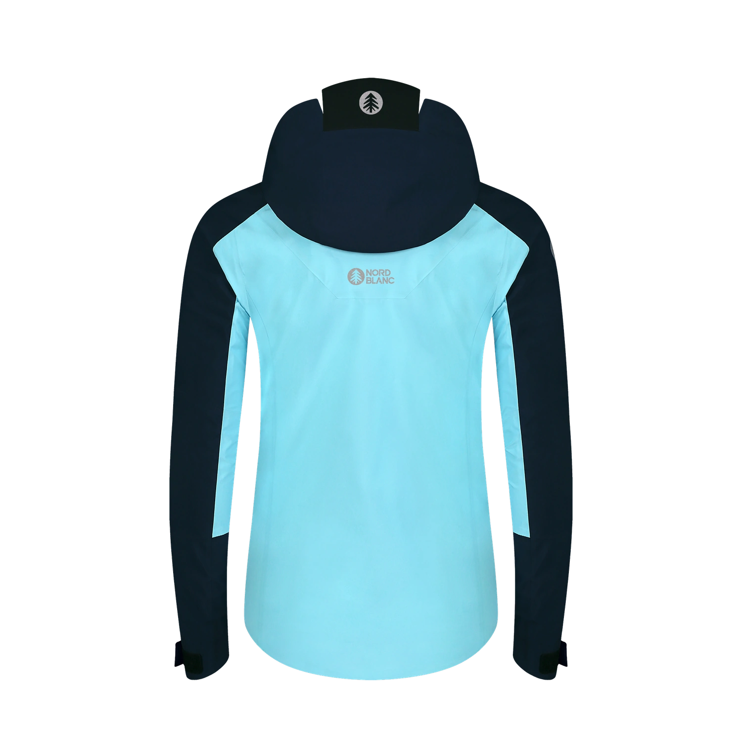 Waterproof 3LL outdoor jacket women's - HEYDAY blue-5