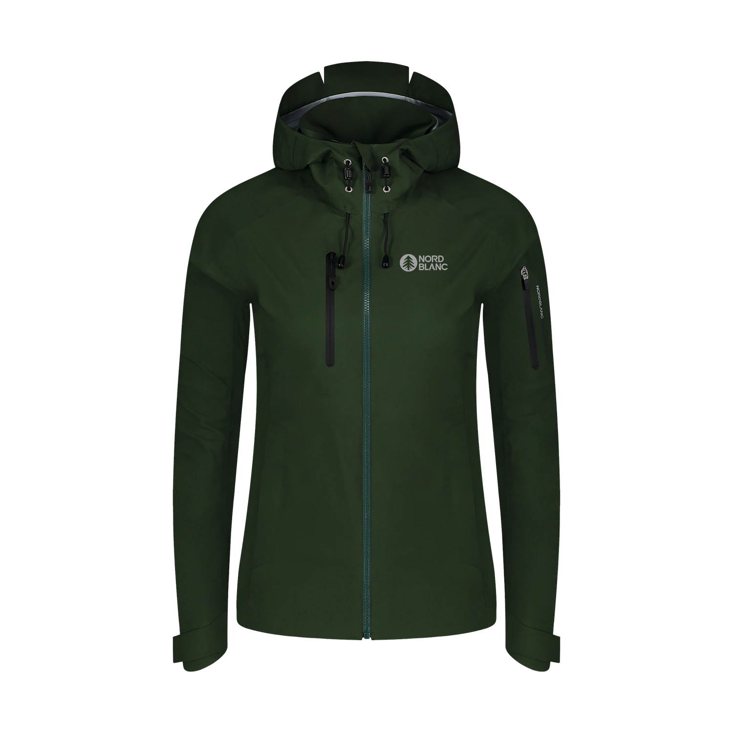 Waterproof 3LL outdoor jacket women's - HEYDAY green