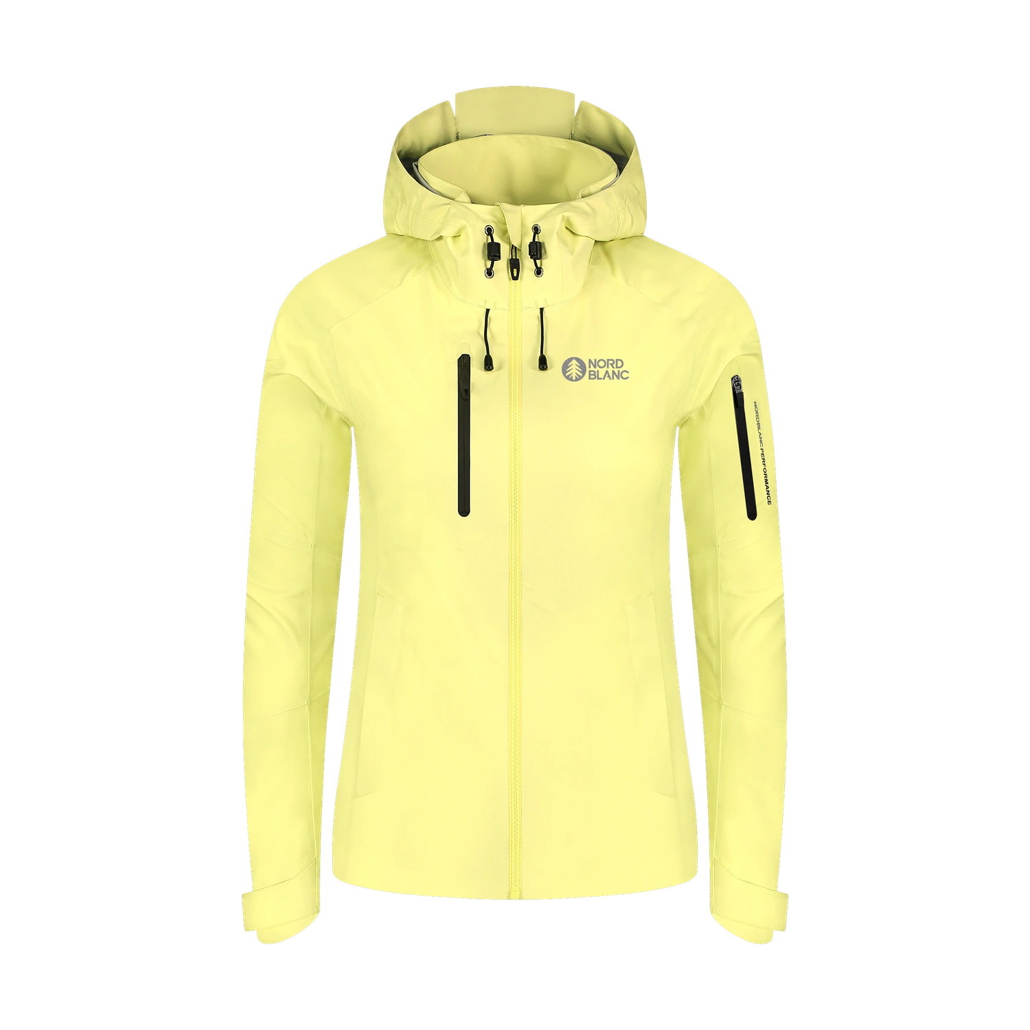 Waterproof 3LL outdoor jacket women's - HEYDAY yellow
