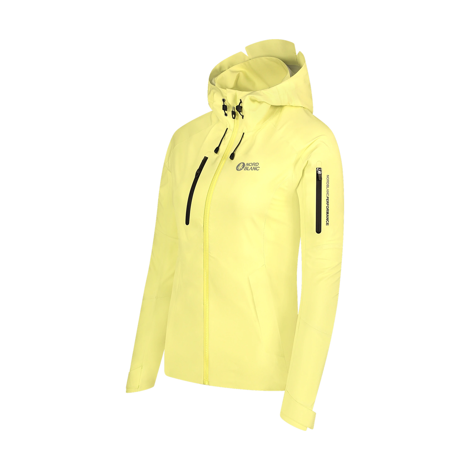 Nepromokavá 3LL outdoorová bunda dámská - HEYDAY žlutá-9