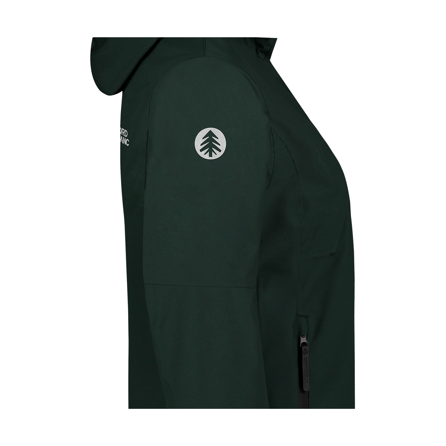 Waterproof outdoor jacket women's - BOURNE green-2