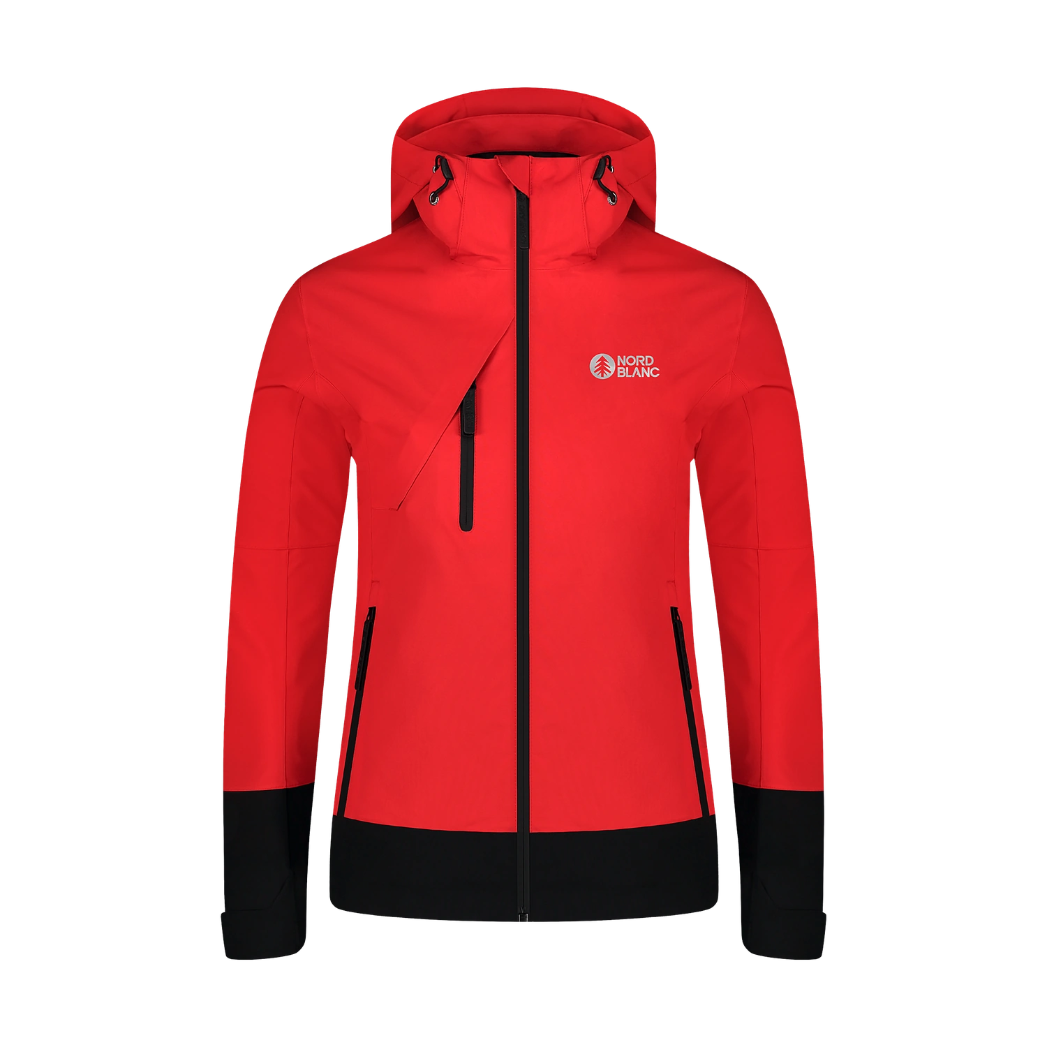 Waterproof outdoor jacket women's - BOURNE red