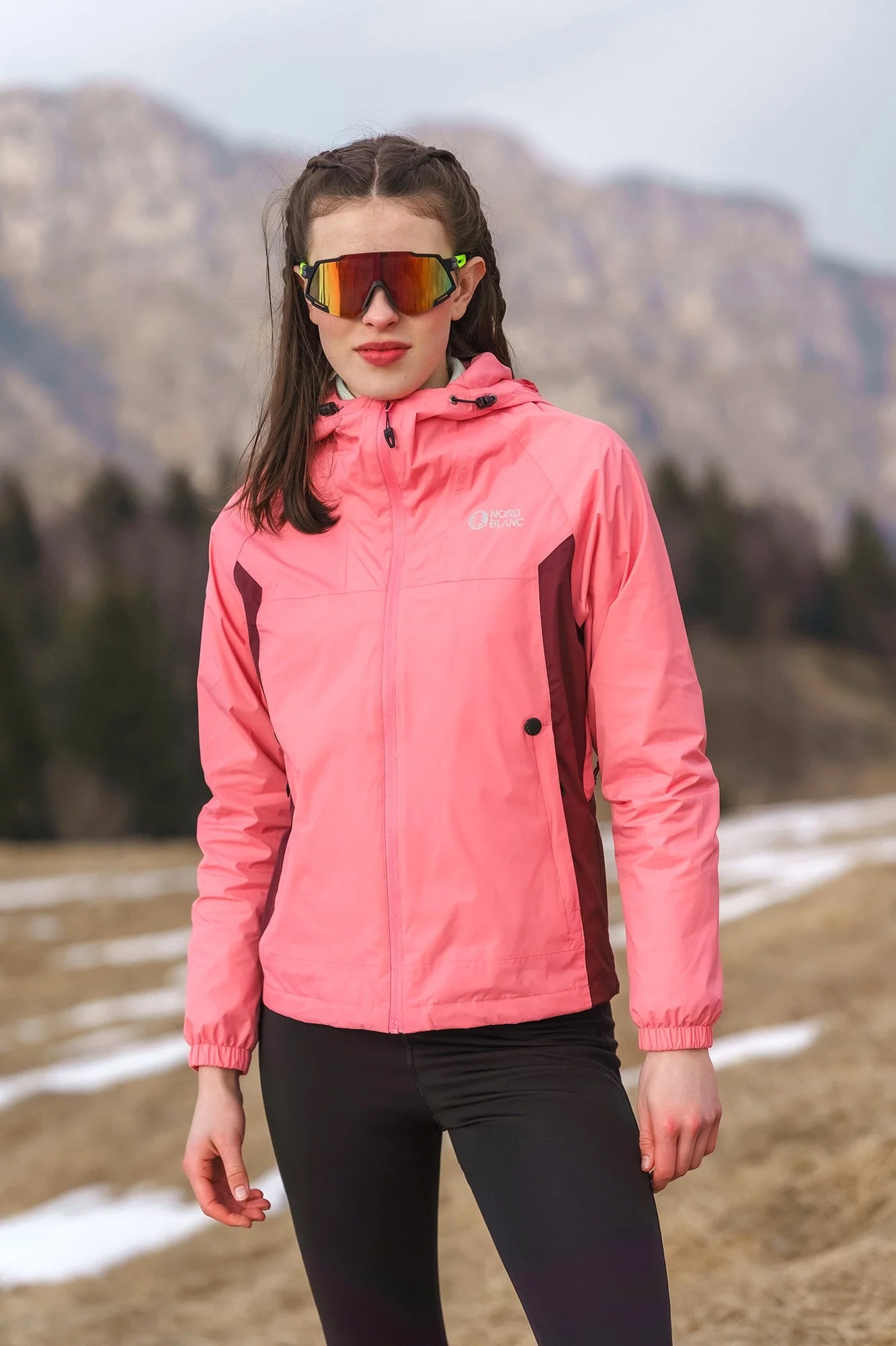 Wasserdichte Jacke Damen - ELDER pink-5