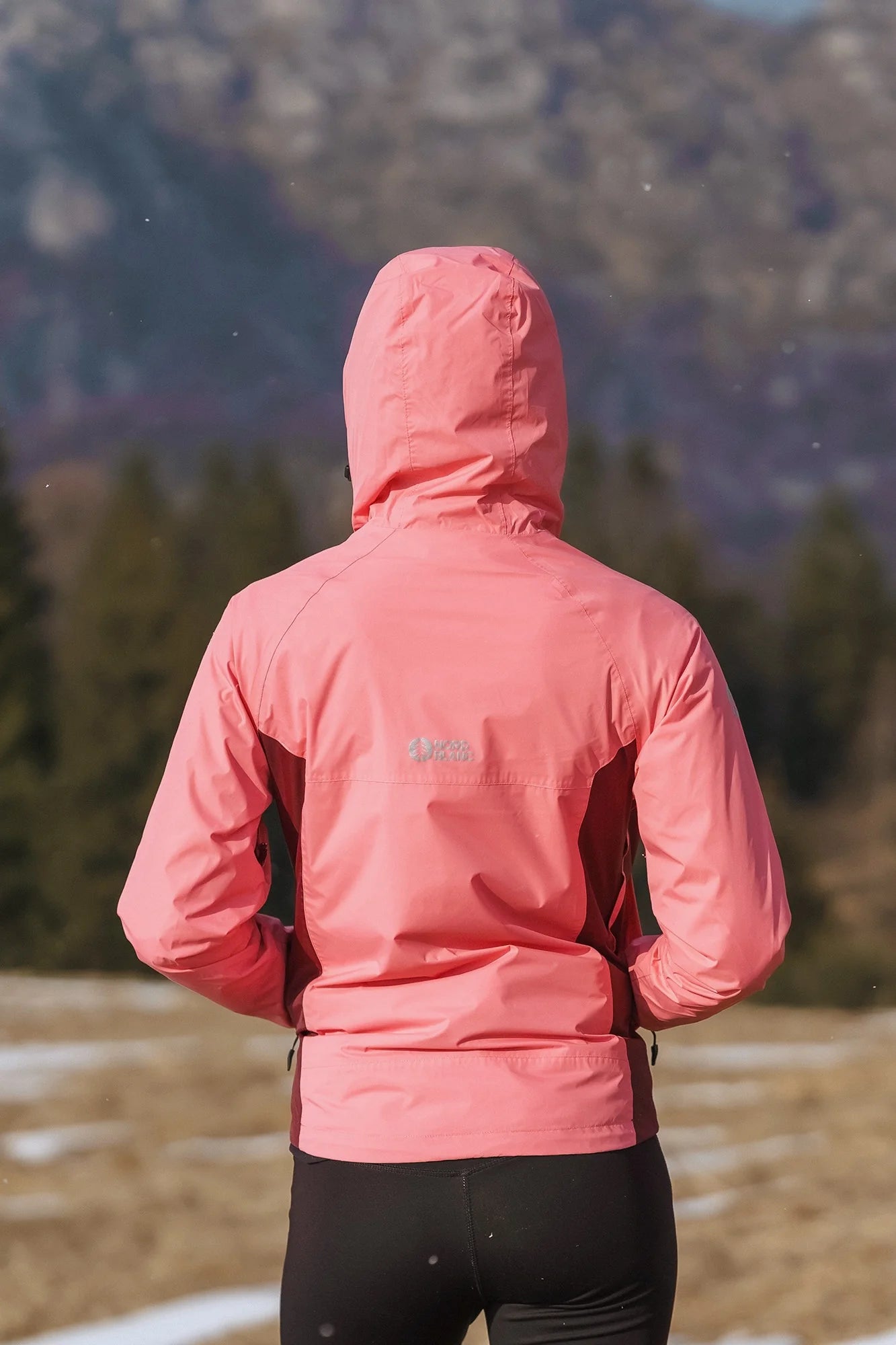 Wasserdichte Jacke Damen - ELDER pink-8