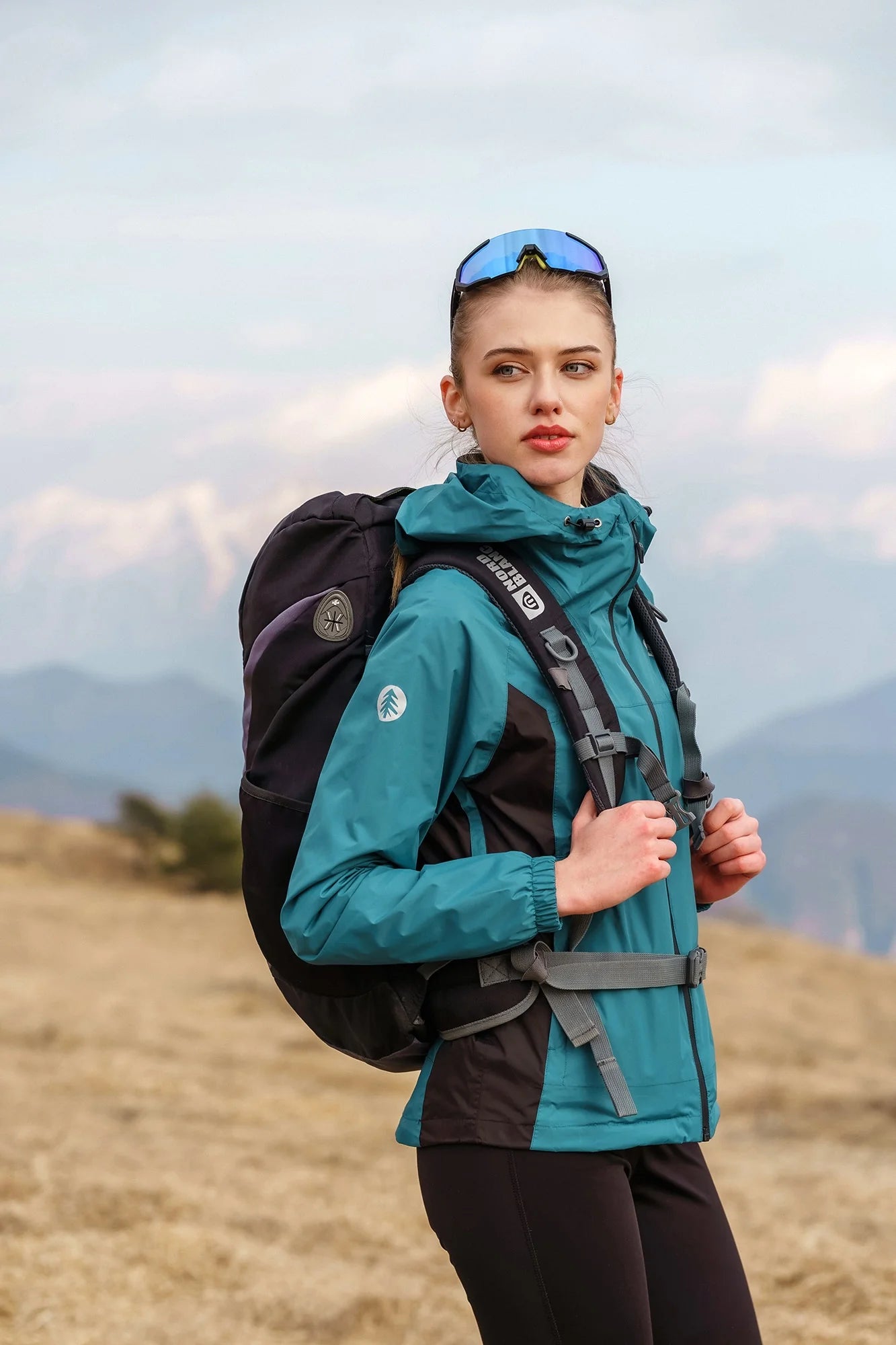 Wasserdichte Jacke Damen - ELDER grün-6