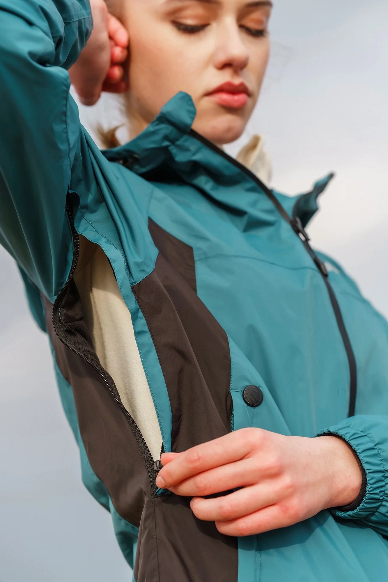 Wasserdichte Jacke Damen - ELDER grün-8