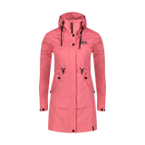 Waterproof parka jacket women's - HINTERLAND pink