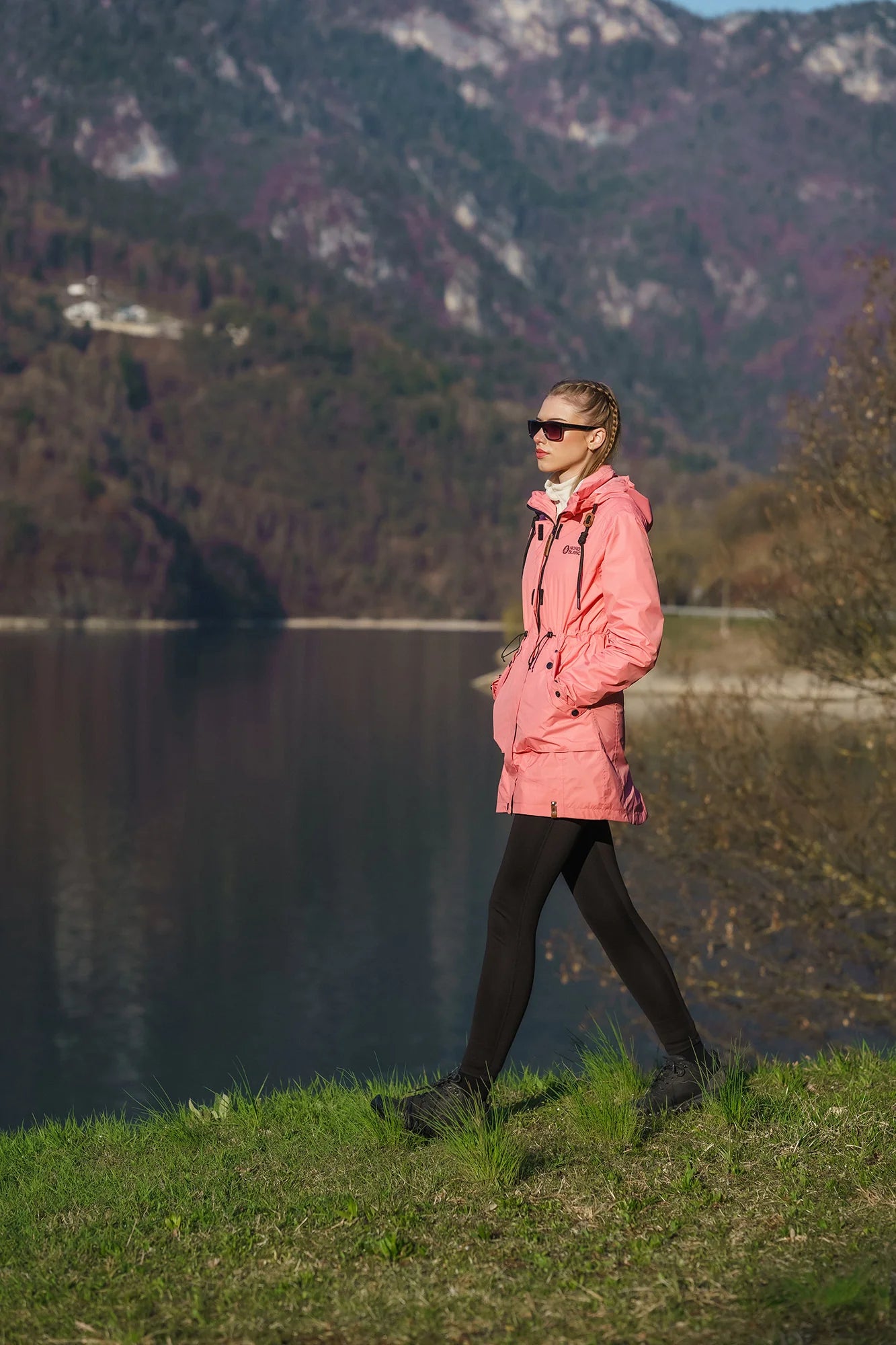Waterproof parka jacket women's - HINTERLAND pink-2