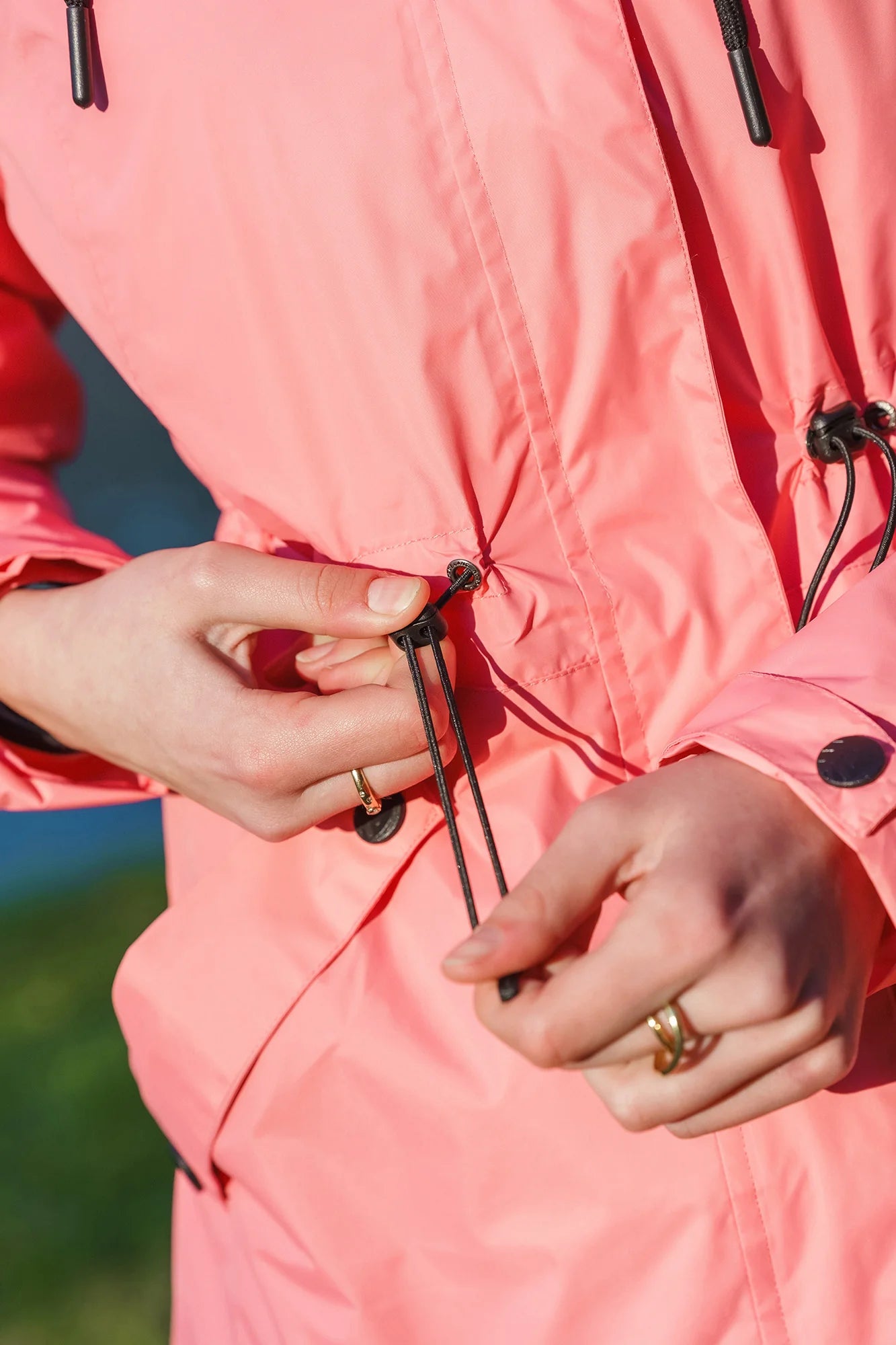 Waterproof parka jacket women's - HINTERLAND pink-9