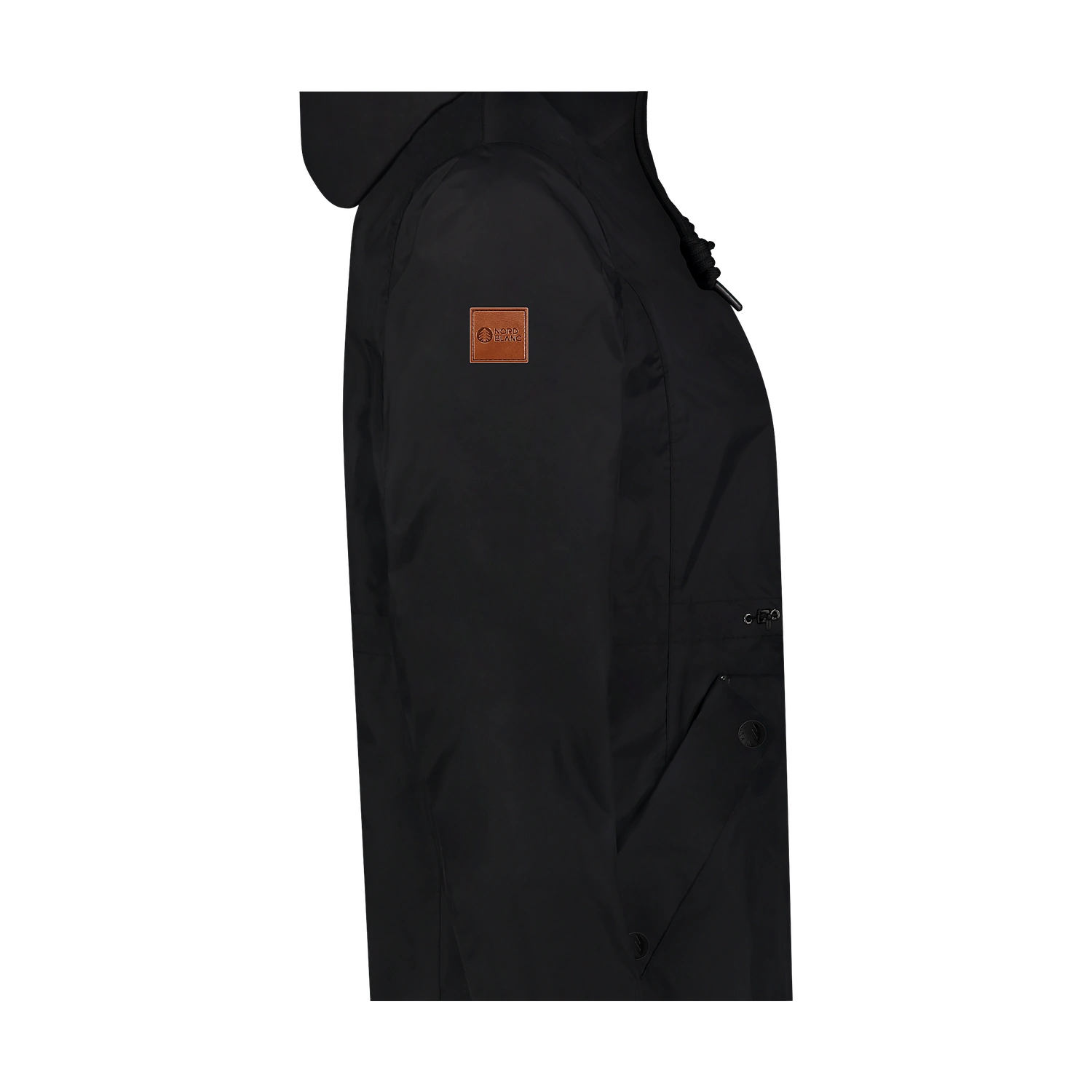 Waterproof parka jacket women's - HINTERLAND black-2
