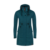 Waterproof parka jacket women's - HINTERLAND green