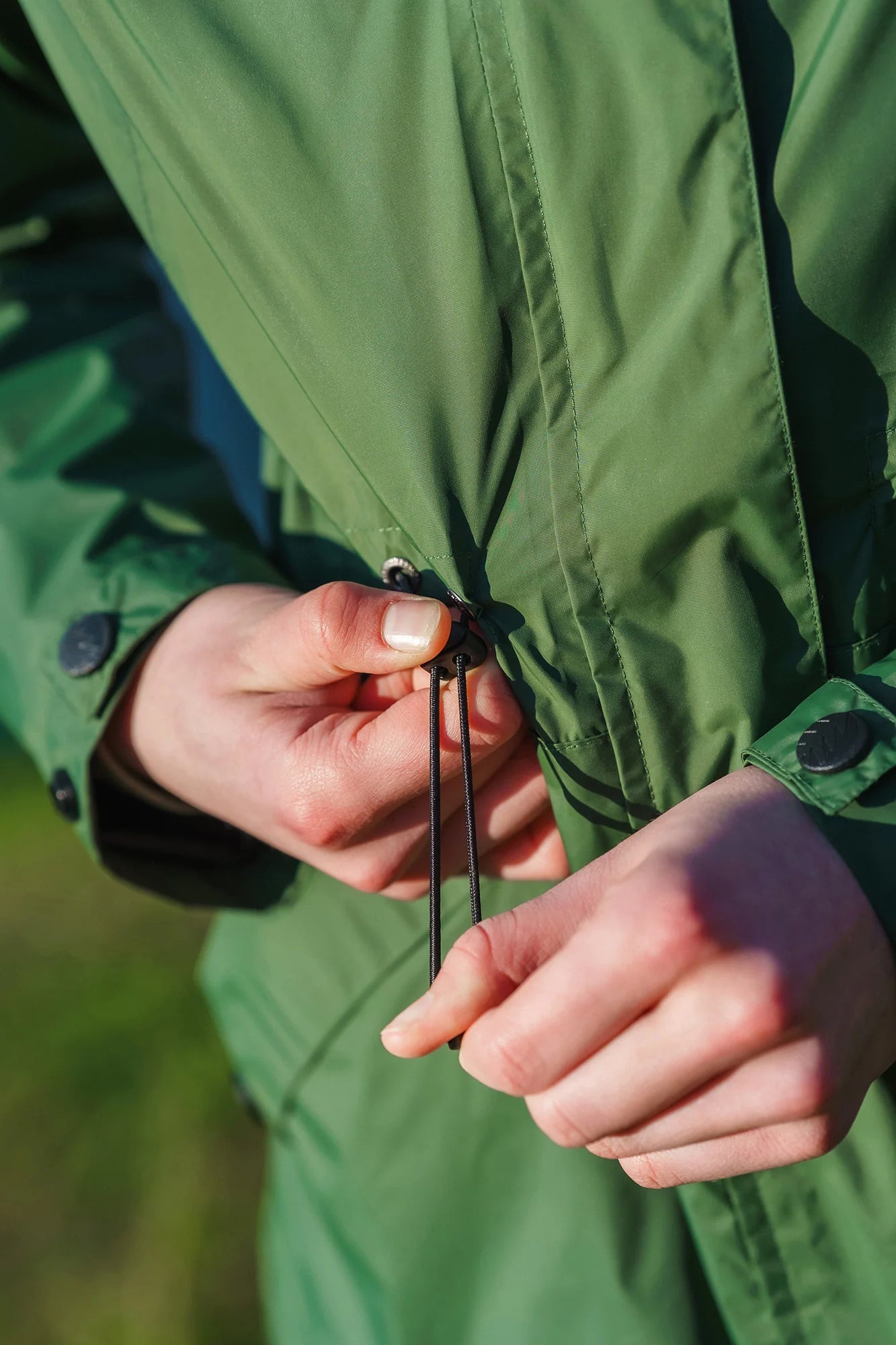 Waterproof parka jacket women's - HINTERLAND green-6