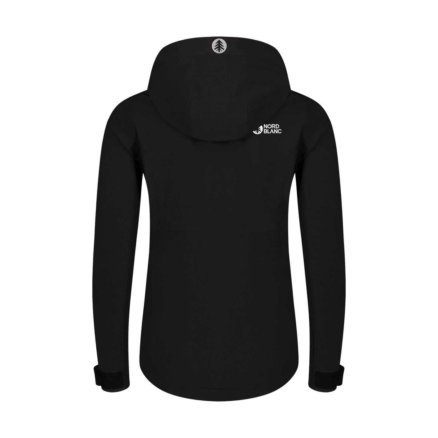 Wasserdichte Leichte- Softshelljacke Damen - BLINK schwarz-3