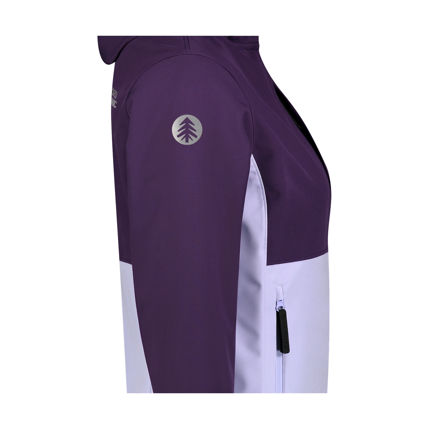 Wasserdichte Leichte- Softshelljacke Damen - BLINK lila-7