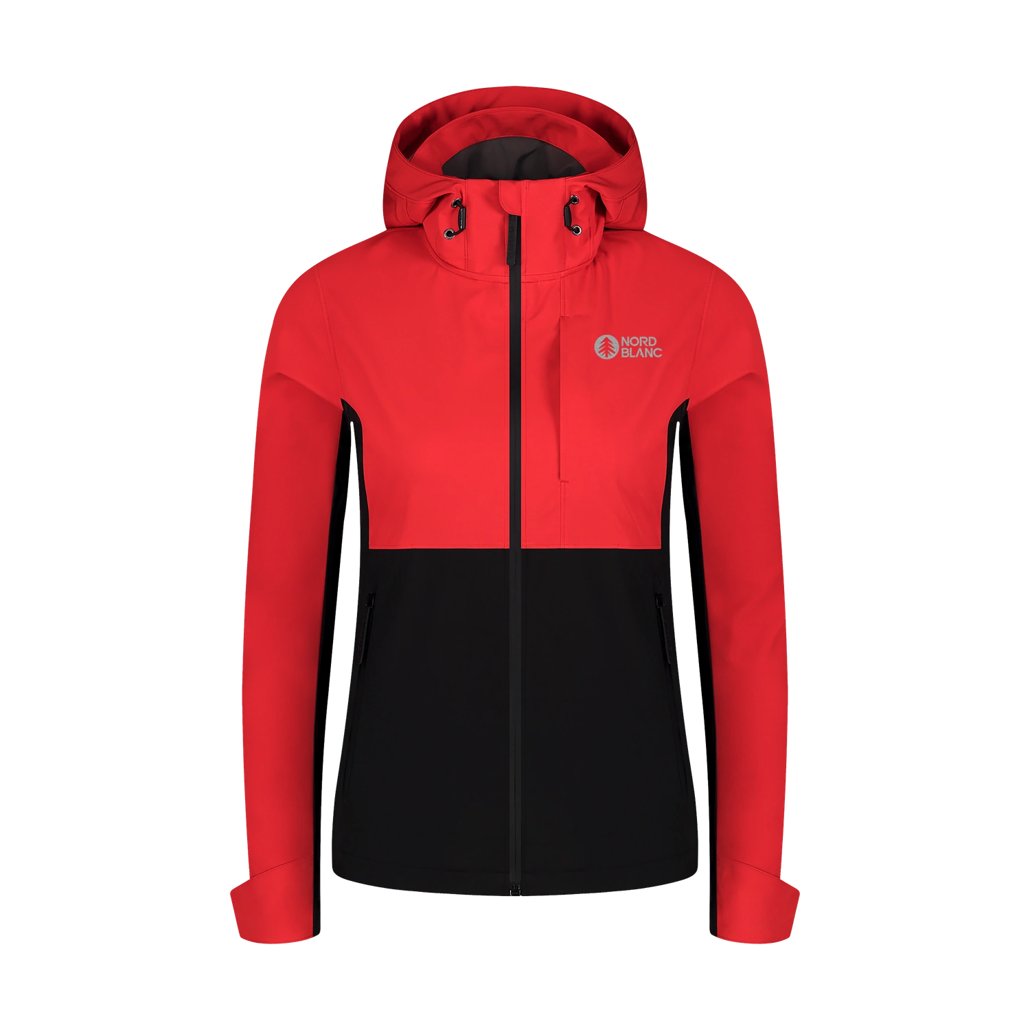 Wasserdichte Leichte- Softshelljacke Damen - BLINK rot
