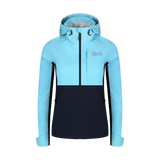 Wasserdichte Leichte- Softshelljacke Damen - BLINK blau