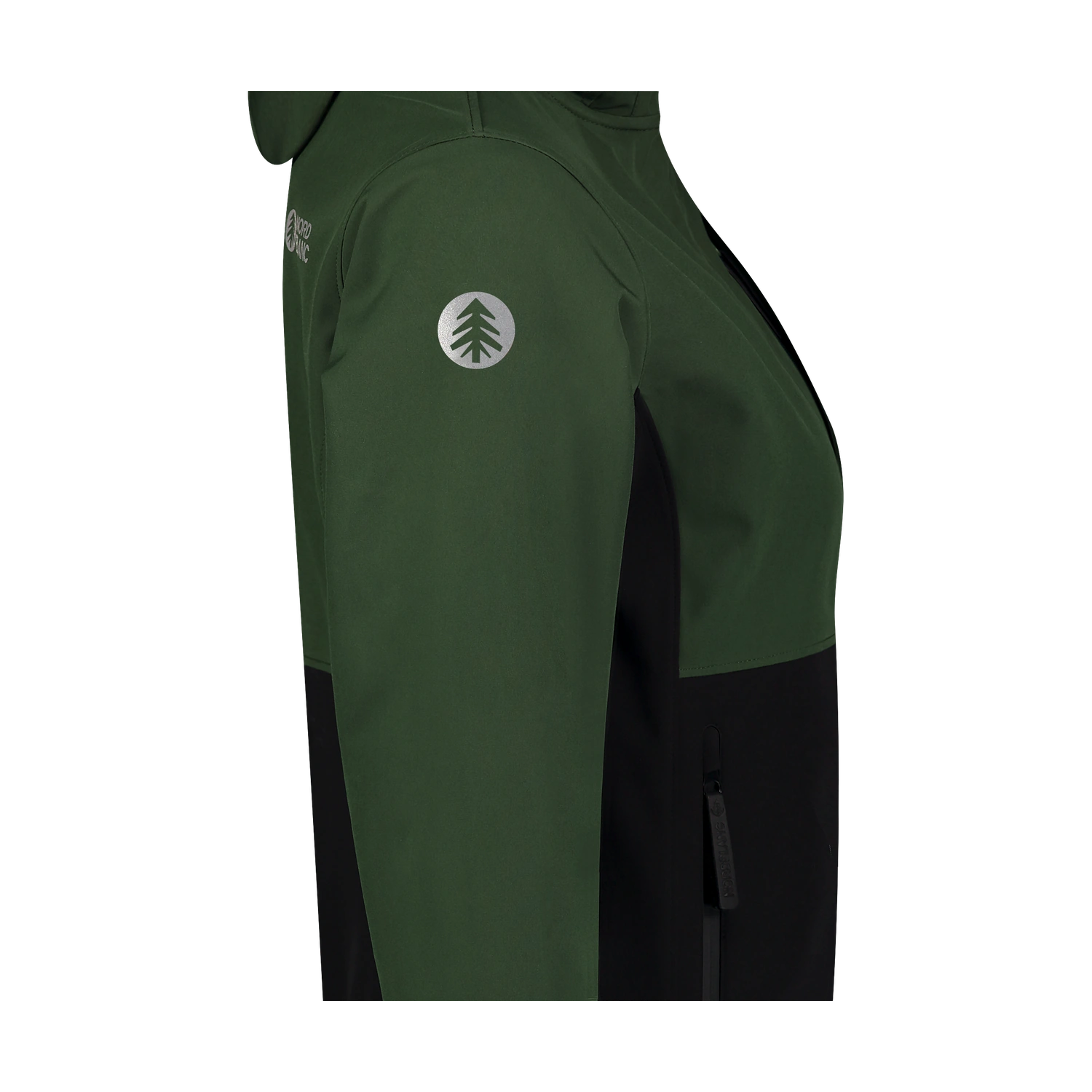 Wasserdichte Leichte- Softshelljacke Damen - BLINK grün-2