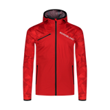 Waterproof light softshell jacket men's - RIGHT red