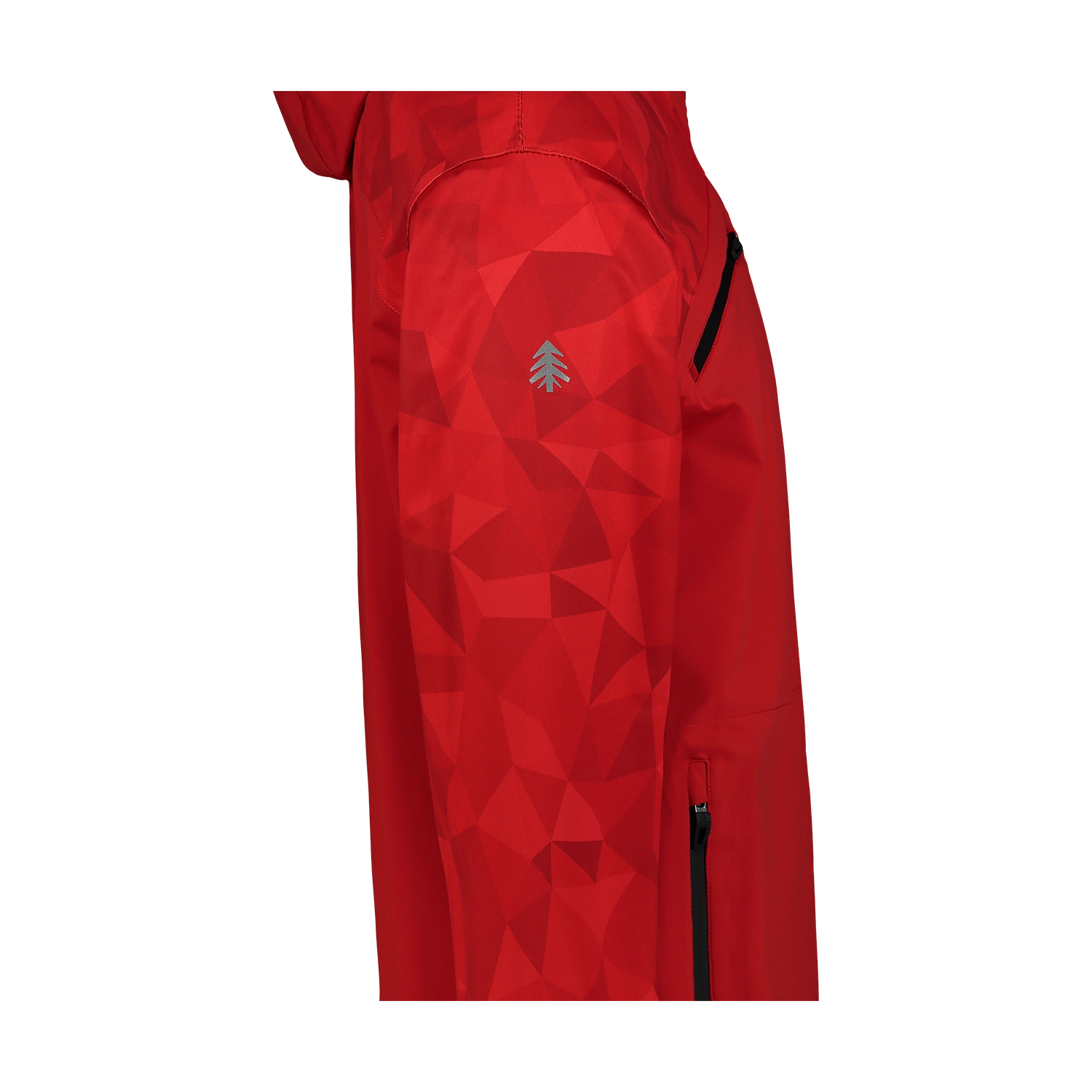 Vízálló könnyű softshell dzseki/kabát férfi - RIGHT piros-2