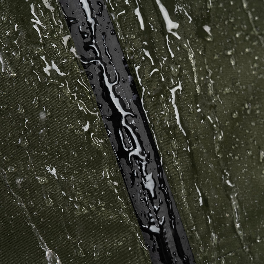 Waterproof zips