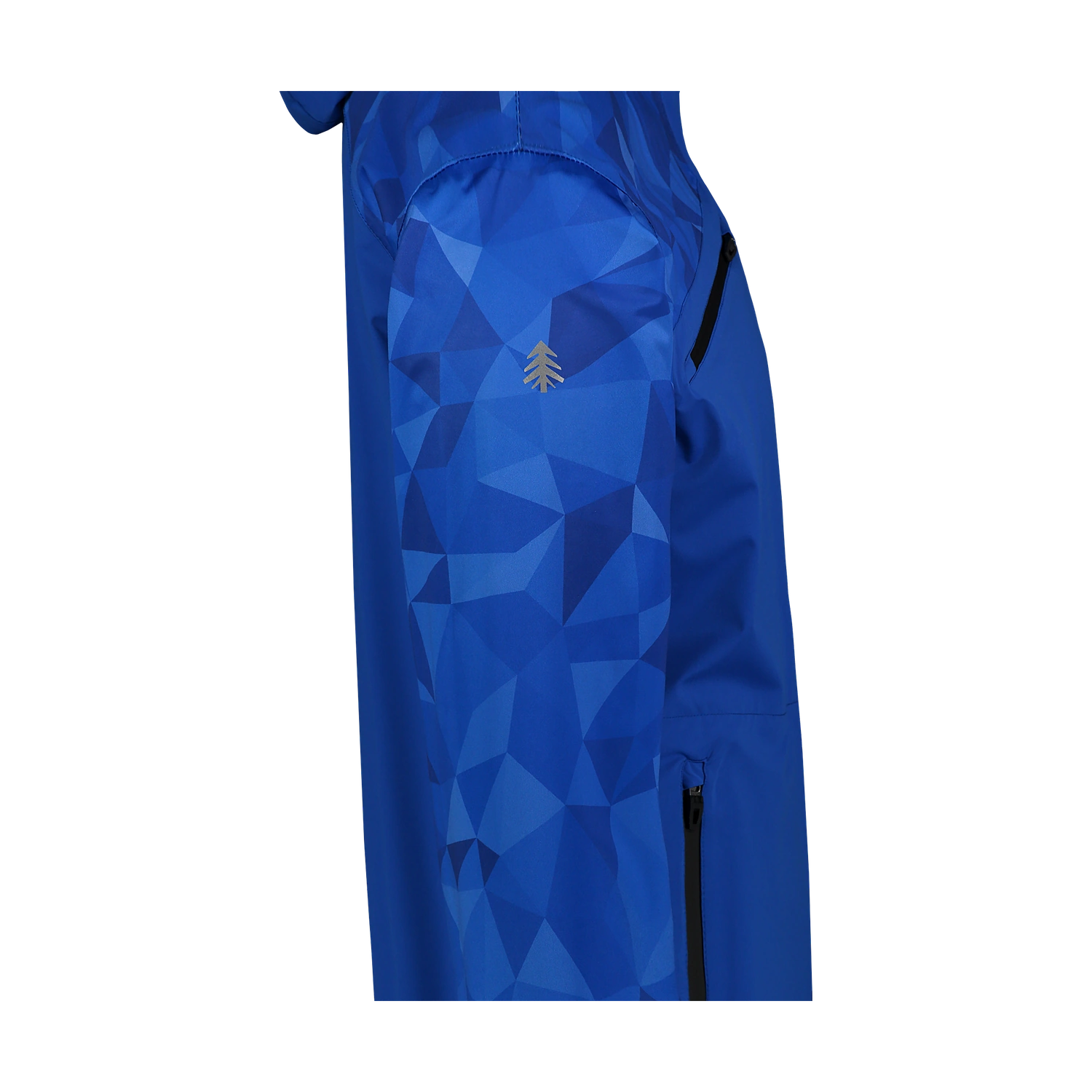 Waterproof light softshell jacket men's - RIGHT blue-10