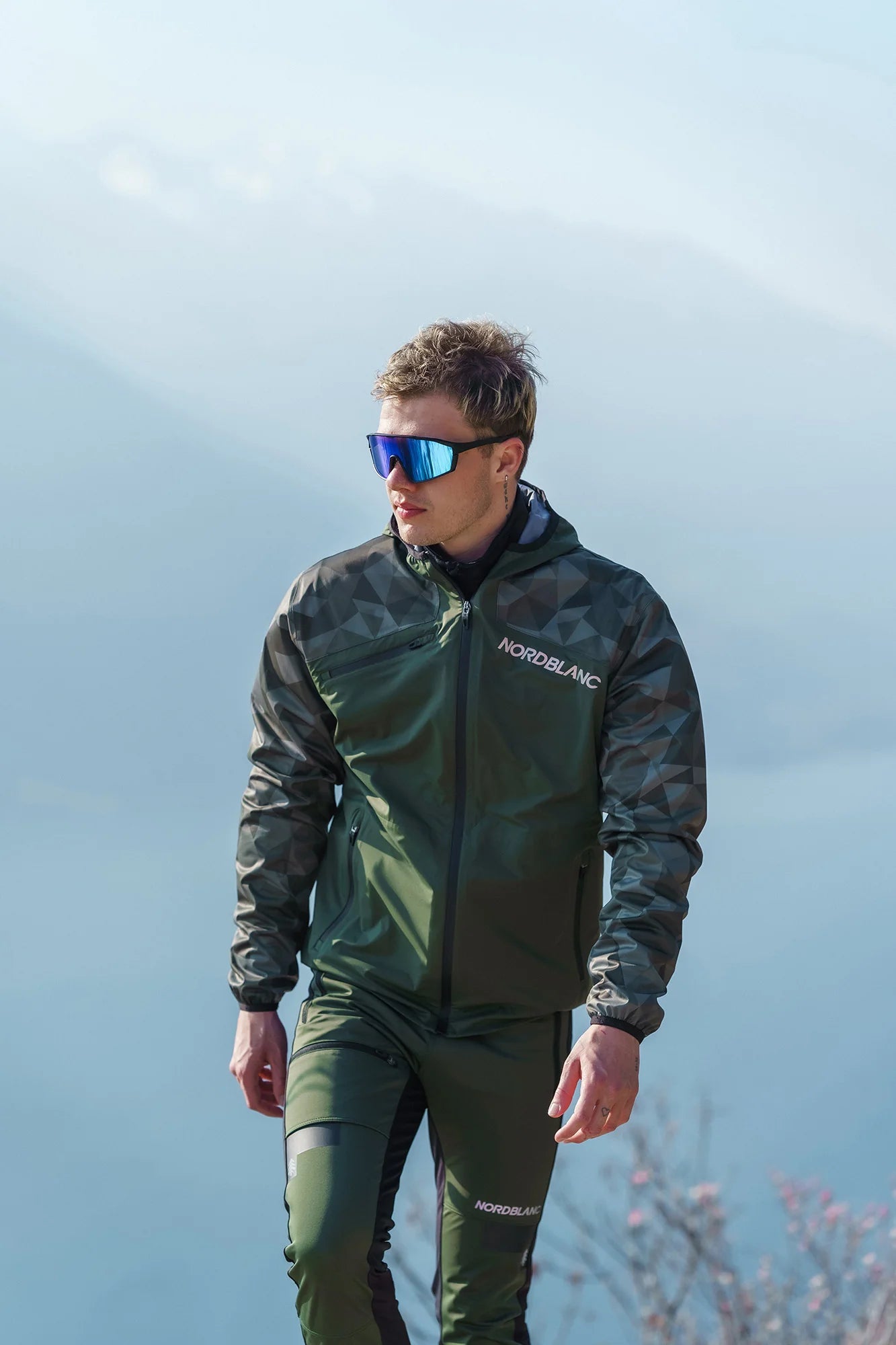 Wasserdichte Leichte- Softshelljacke Herren - RIGHT grün-6