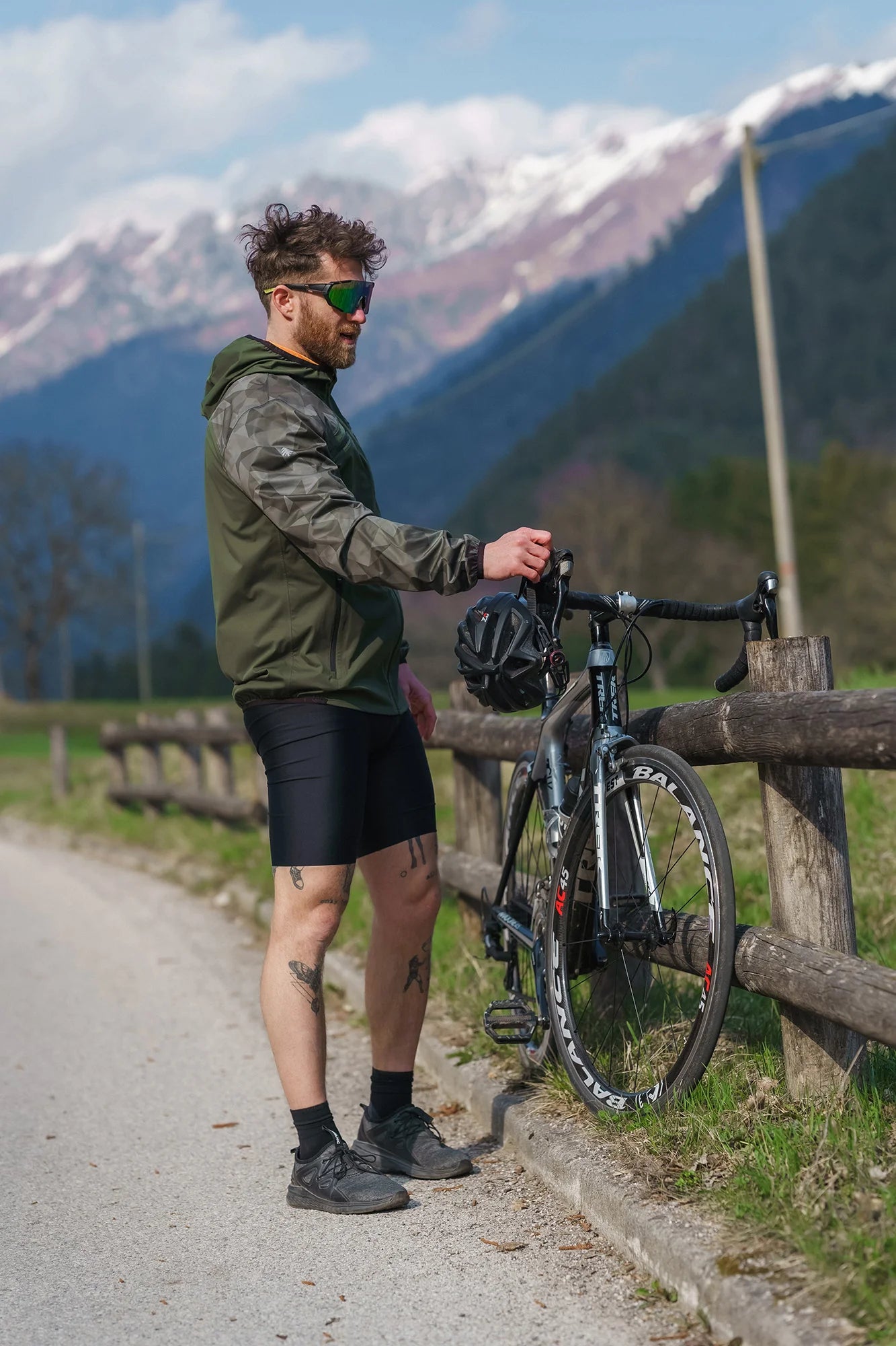 Wasserdichte Leichte- Softshelljacke Herren - RIGHT grün-12