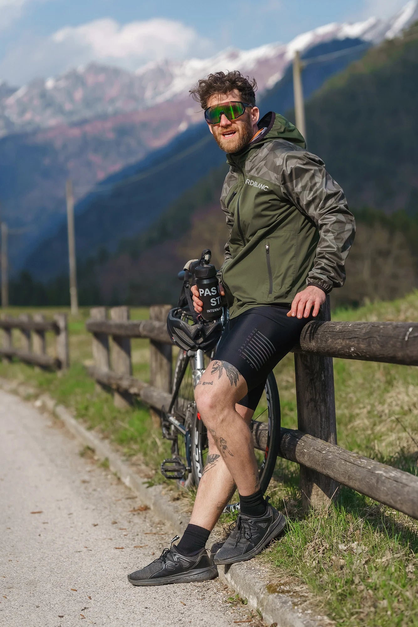 Wasserdichte Leichte- Softshelljacke Herren - RIGHT grün-14