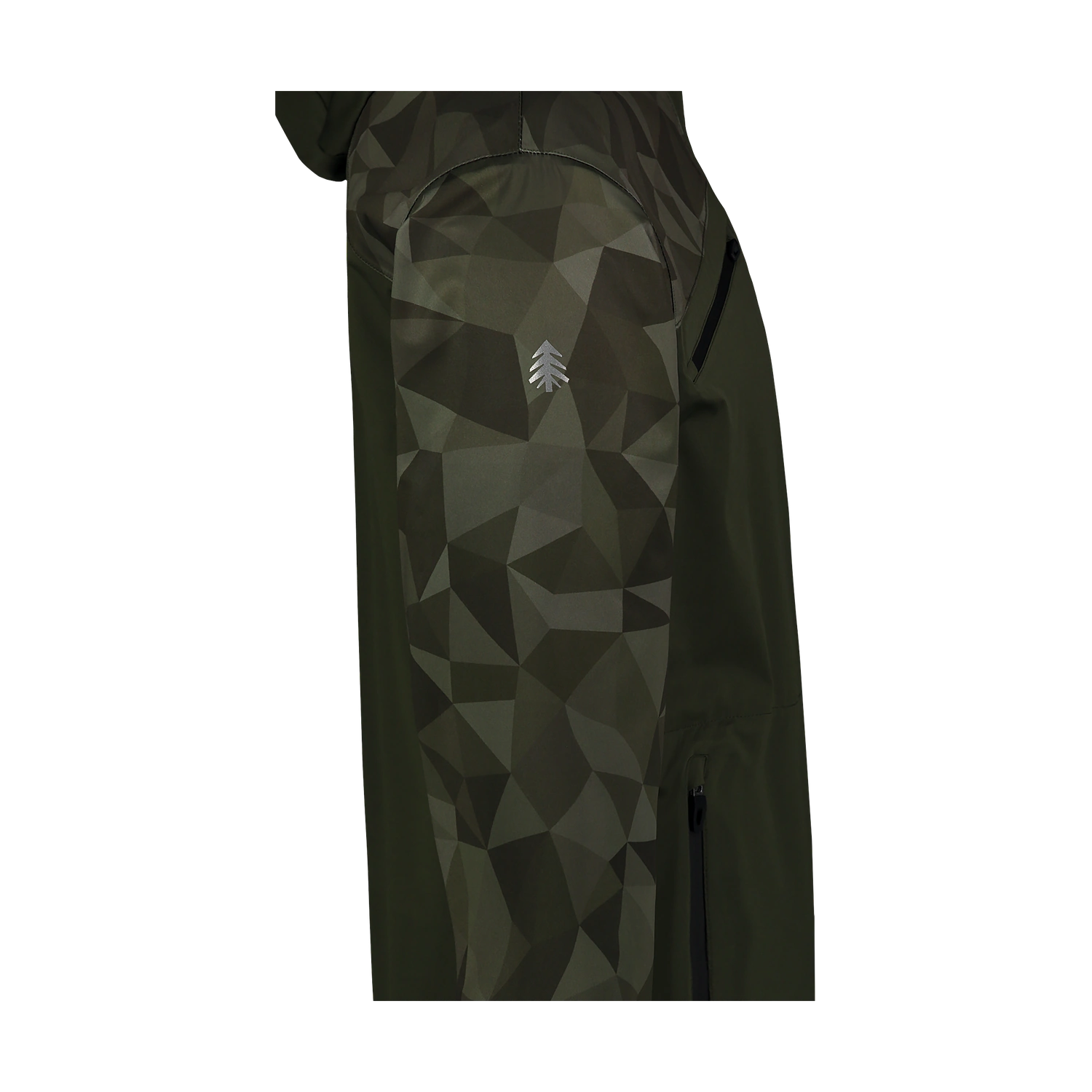 Wasserdichte Leichte- Softshelljacke Herren - RIGHT grün-15