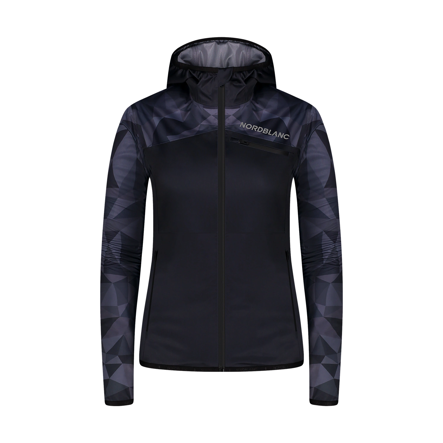 Waterproof light softshell jacket women's - UPLAND black