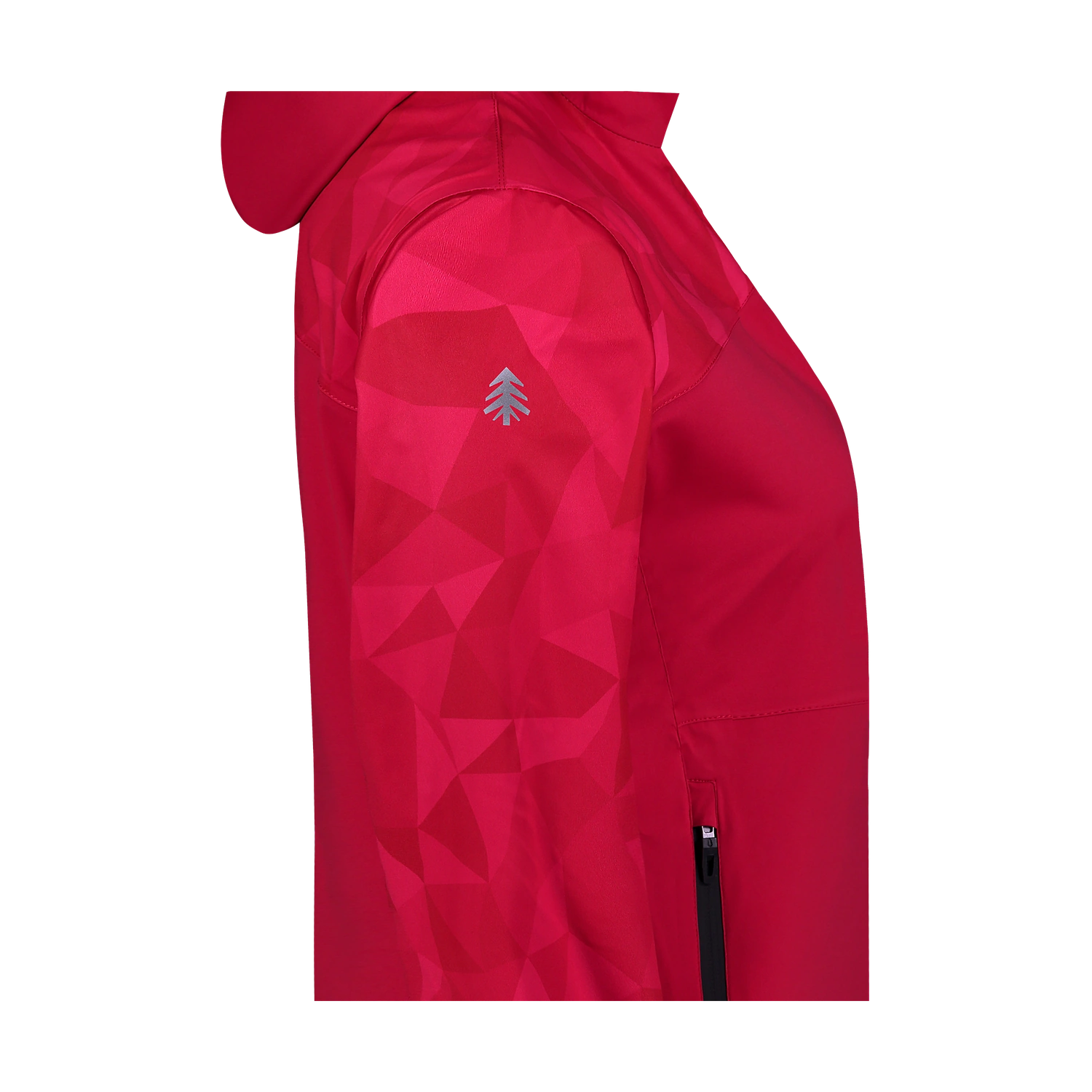 Vízálló könnyű softshell dzseki/kabát női - UPLAND rózsaszín-8