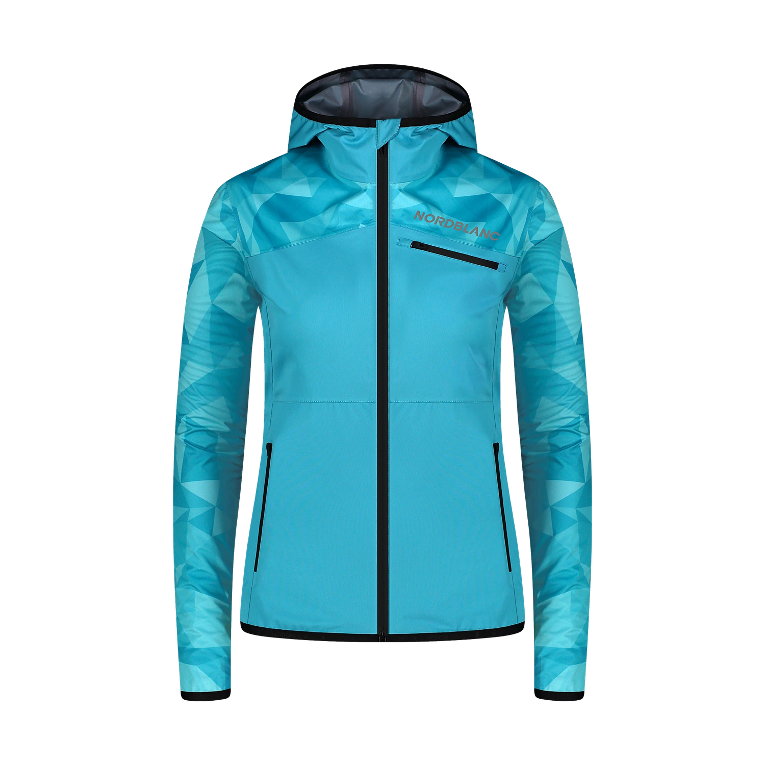 Waterproof light softshell jacket women's - UPLAND blue-1