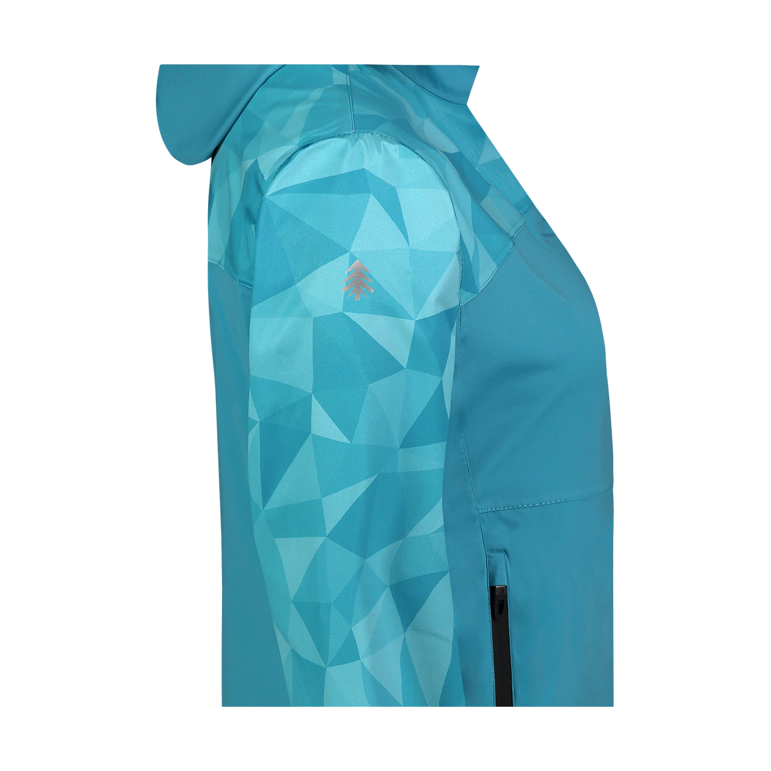 Waterproof light softshell jacket women's - UPLAND blue-3