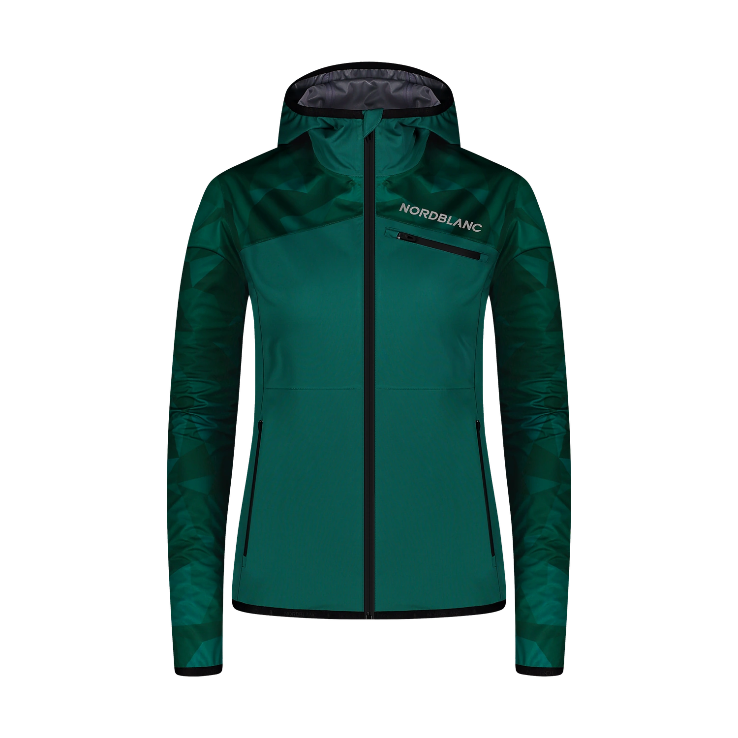 Waterproof light softshell jacket women's - UPLAND green