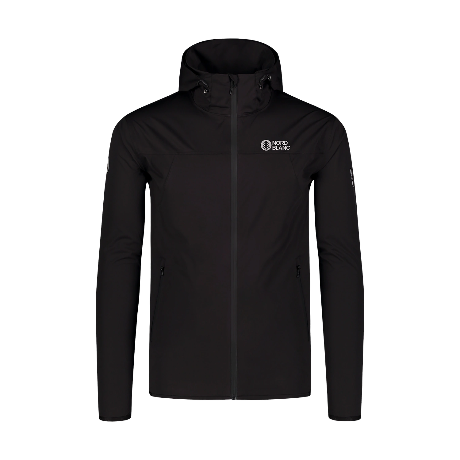 Waterproof light softshell jacket men's - EXPEDITIOUS black