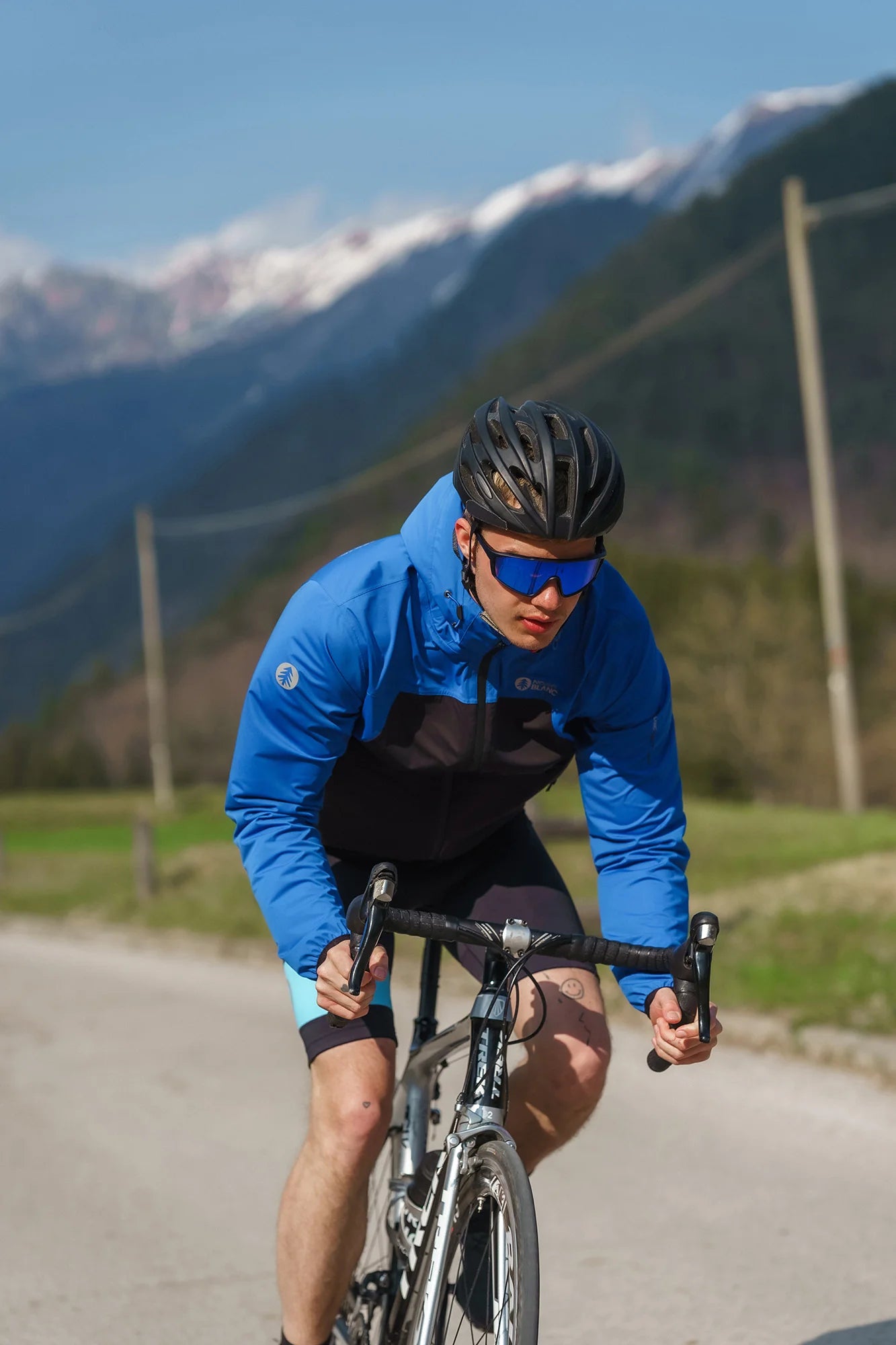 Waterproof light softshell jacket men's - EXPEDITIOUS blue-7