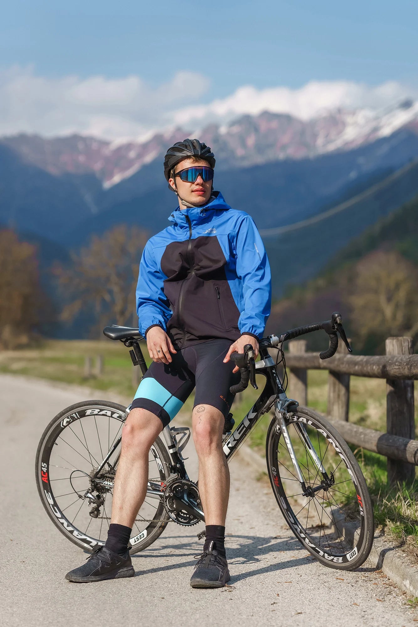 Waterproof light softshell jacket men's - EXPEDITIOUS blue-8
