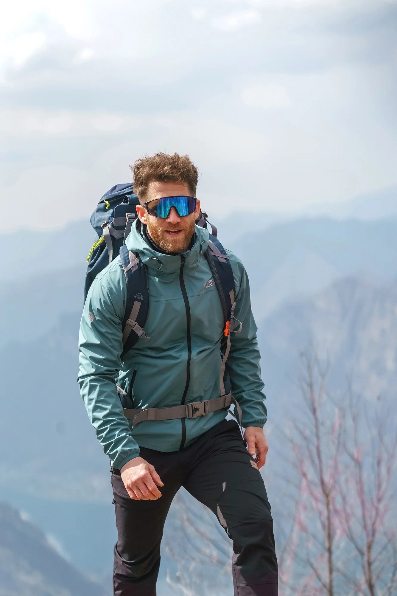 Waterproof light softshell jacket men's - EXPEDITIOUS green-4