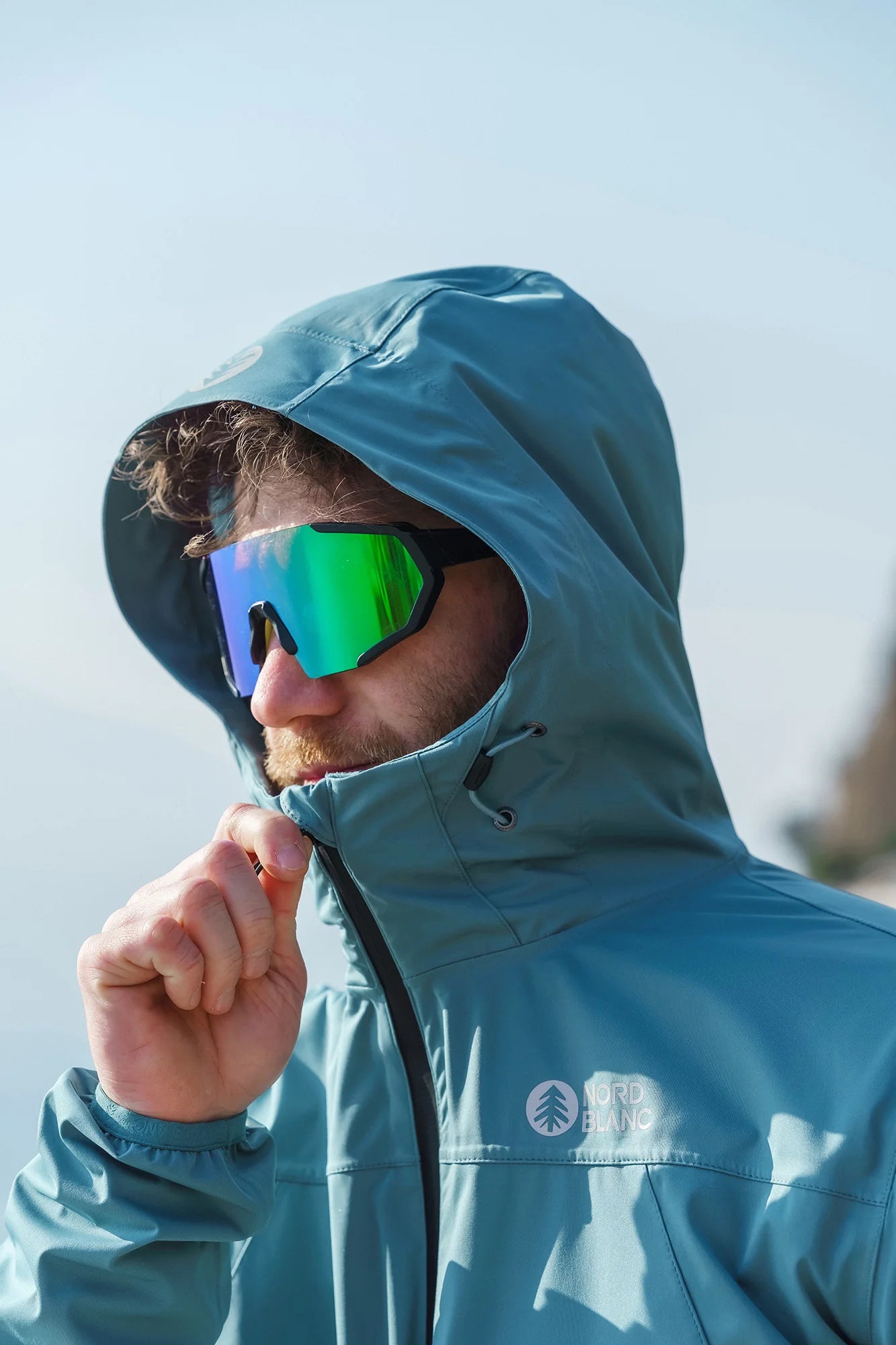 Waterproof light softshell jacket men's - EXPEDITIOUS green-9