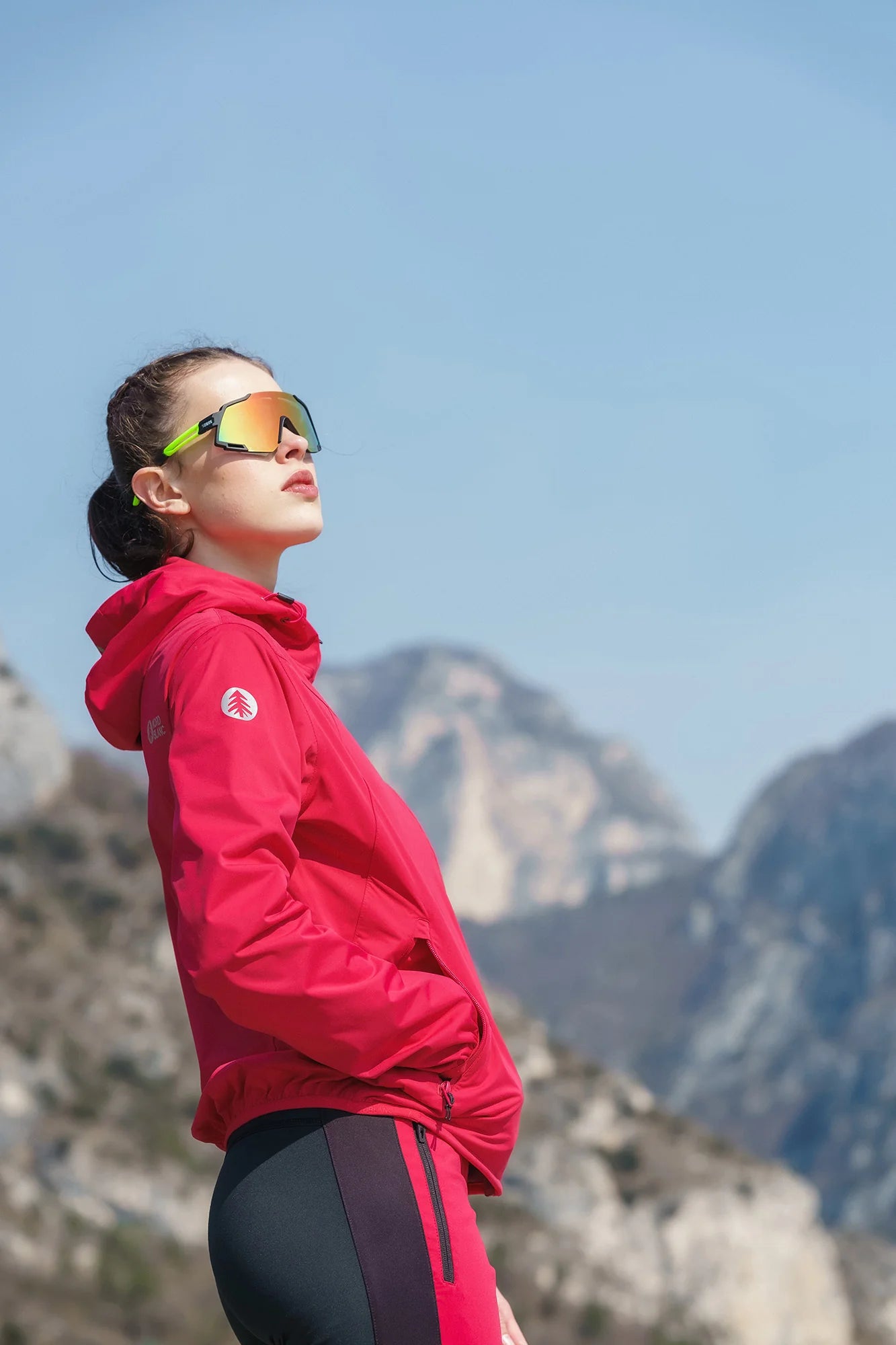 Vodootporna lagana softshell jakna ženska - OUTLAND ružičasta-8
