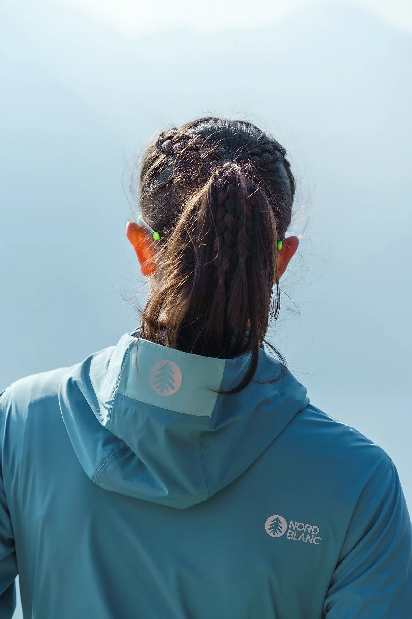 Vodootporna lagana softshell jakna ženska - OUTLAND zelena-7