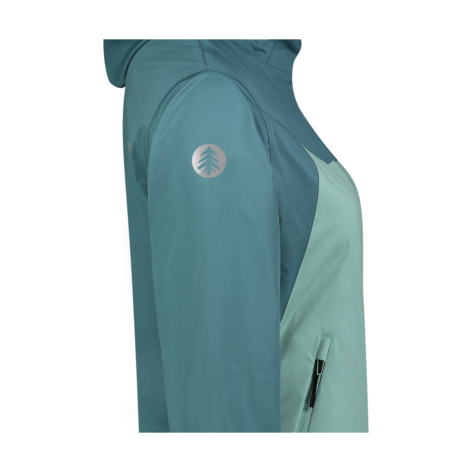 Vodootporna lagana softshell jakna ženska - OUTLAND zelena-9
